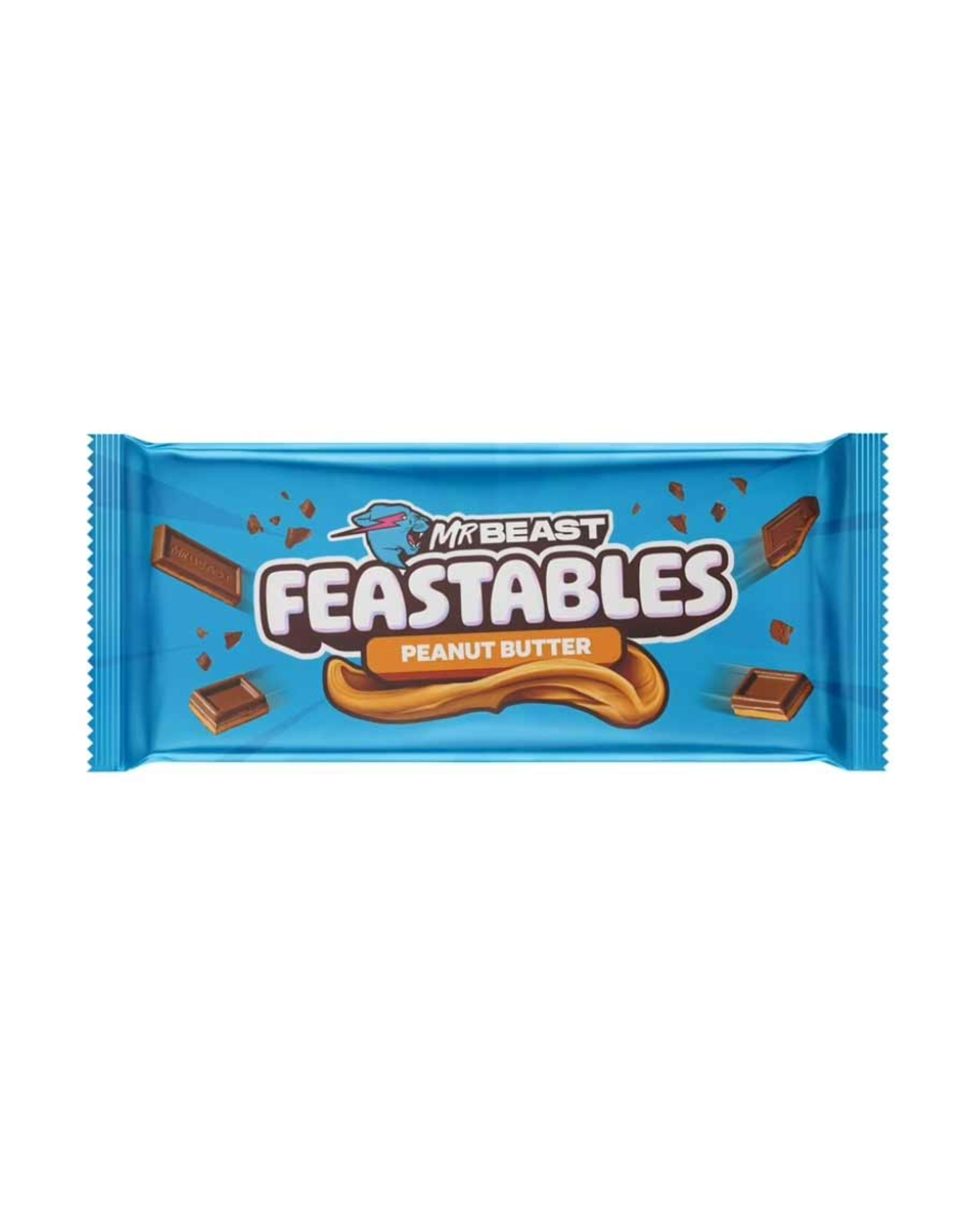 Mr Beast Deez Nutz Milk Chocolate W/ Peanut Butter Bar 35gm - image 2