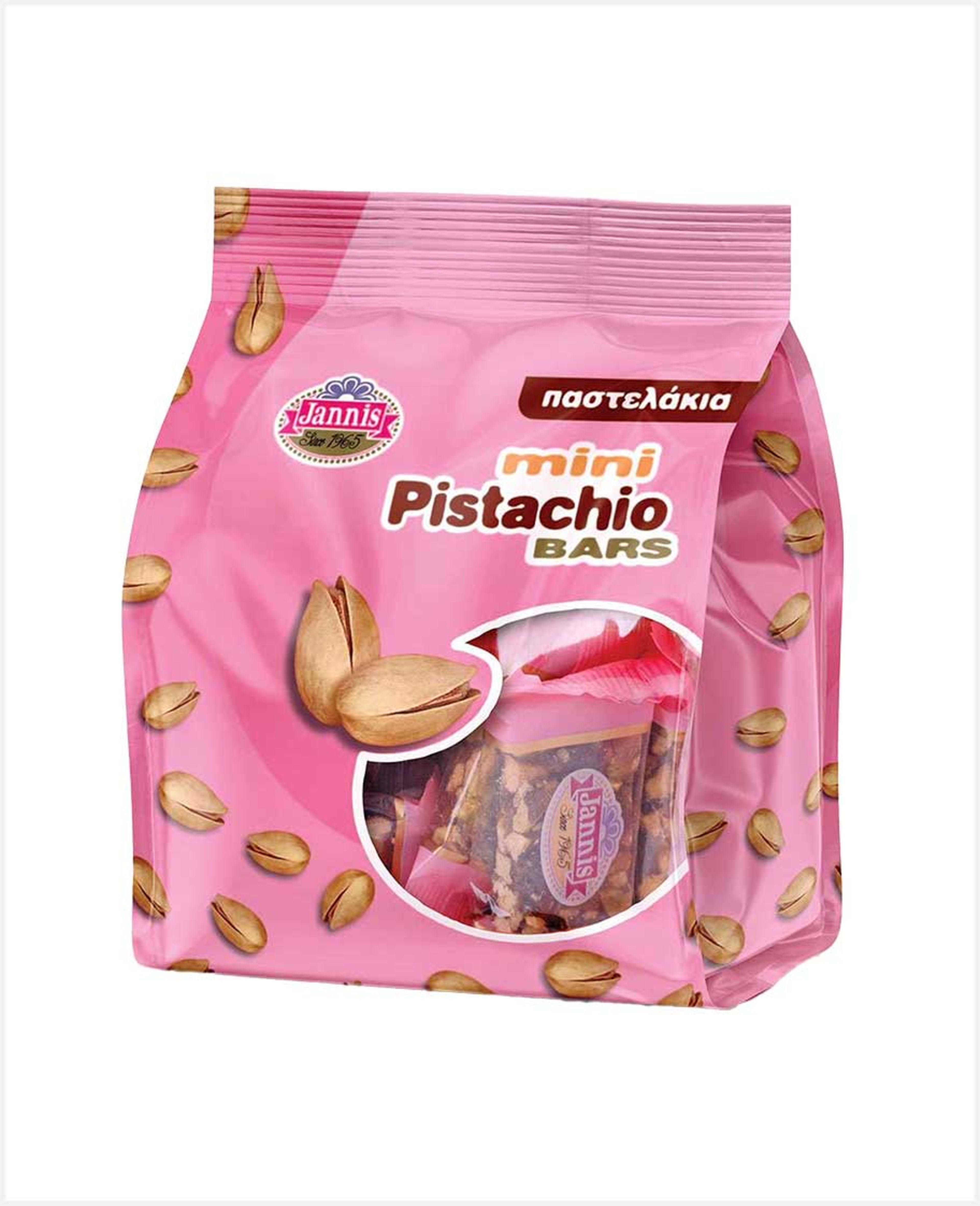 Jannis Mini Pistachio Bars 150gm - image 2