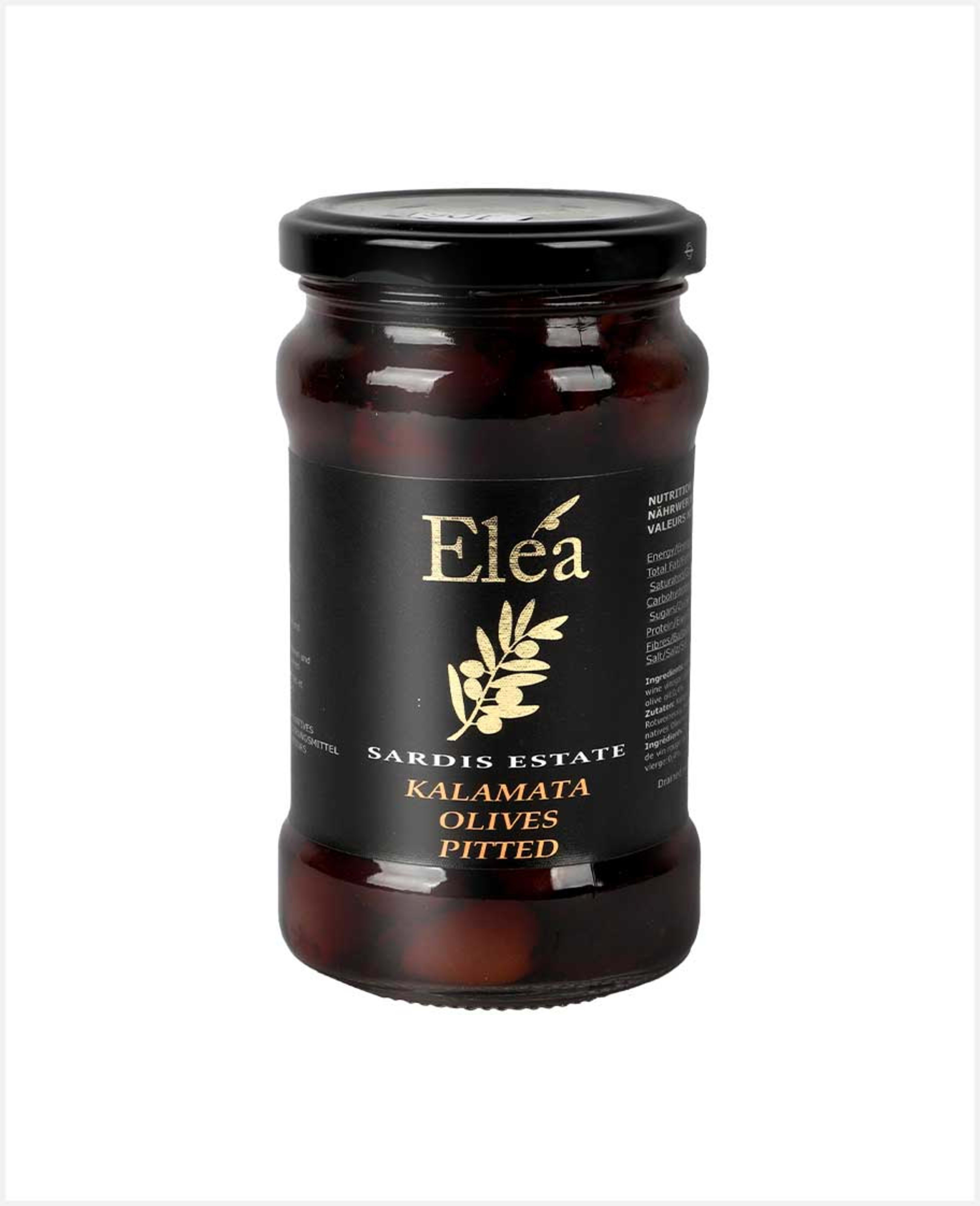 Elea Sardis Estate Kalamata Olives Pitted 170gm