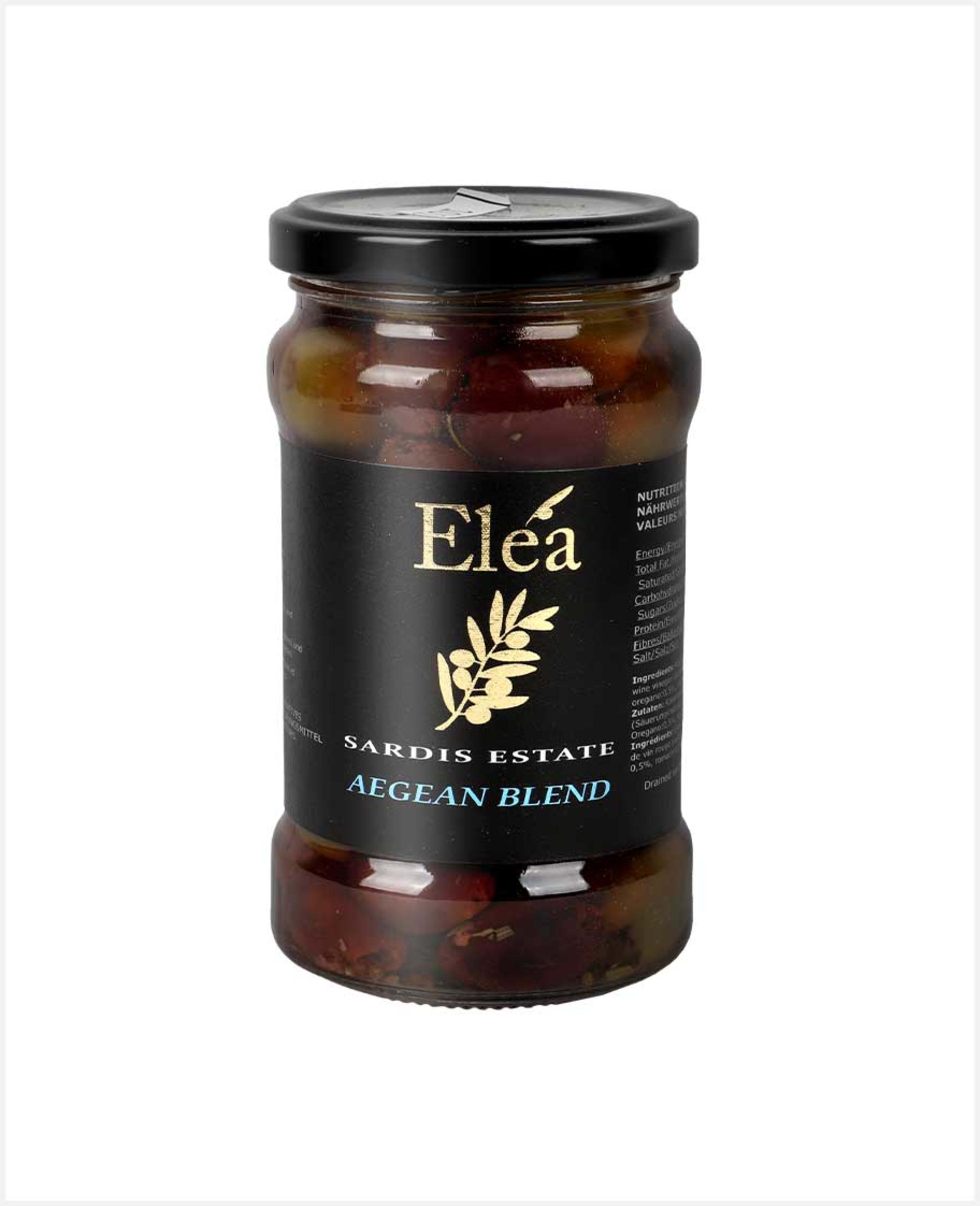 Elea Sardis Estate Aegean Blend Olives 170gm