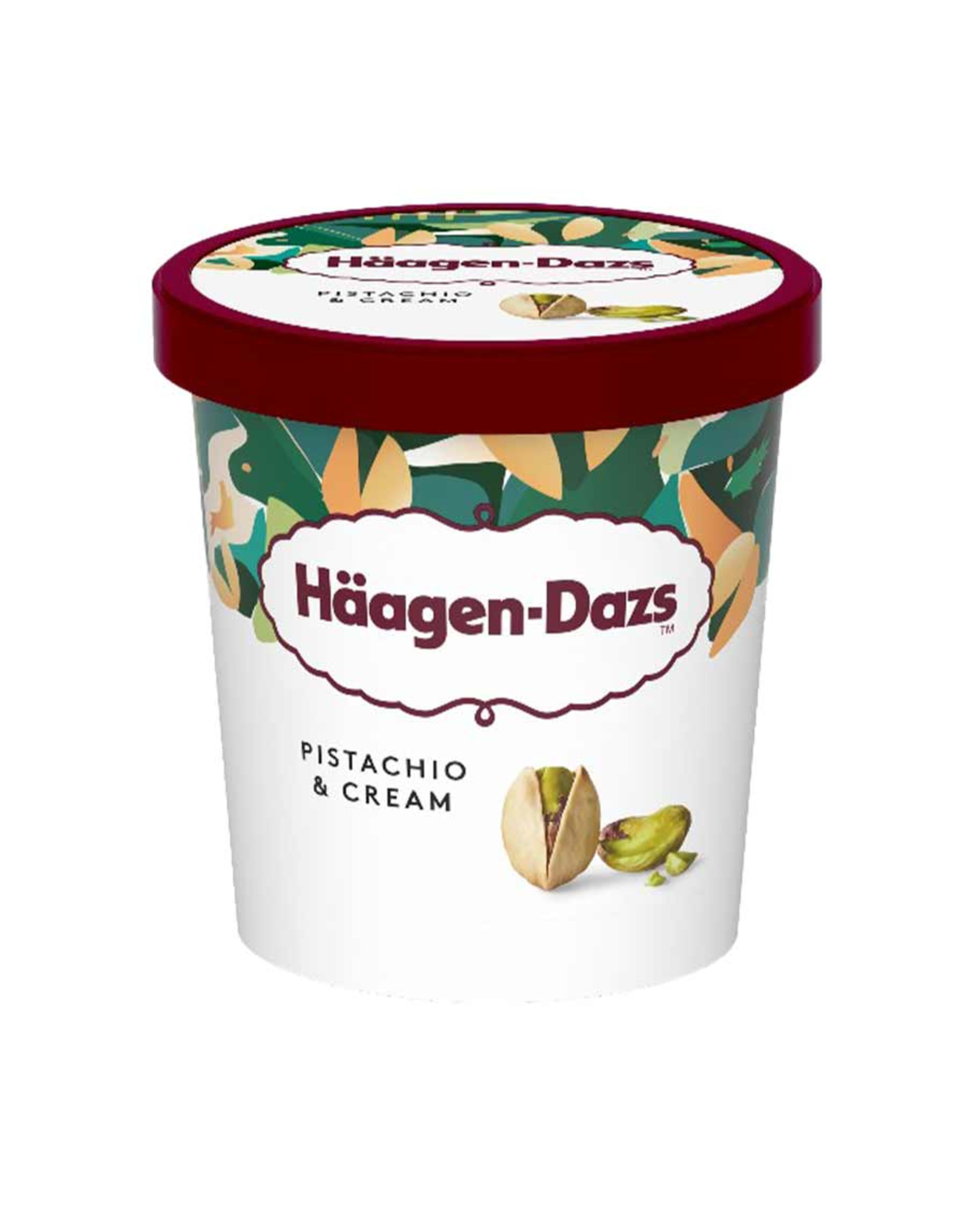 Haagen-dazs Pistachio & Cream Ice Cream Tub 420ml