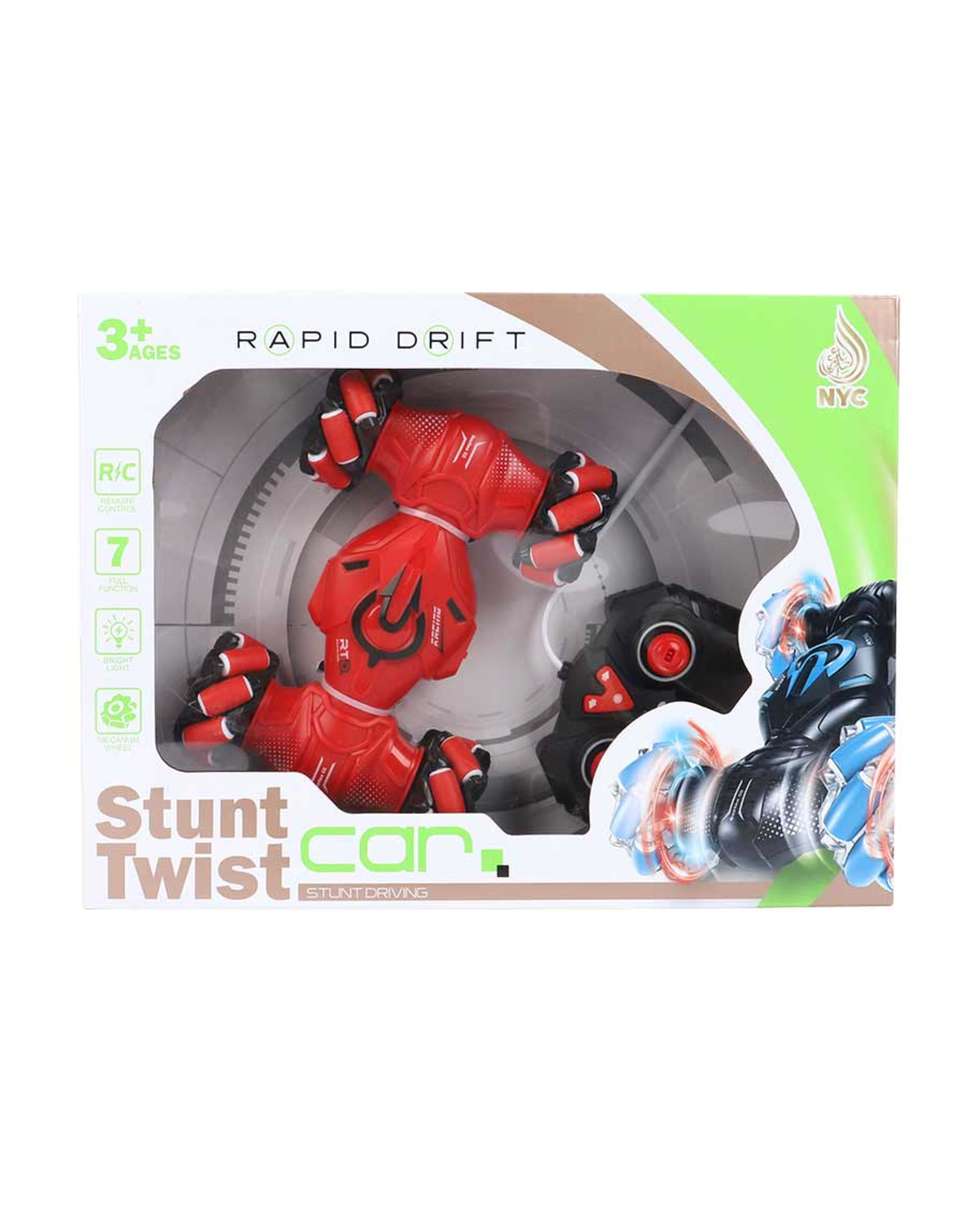 7 Function Remote Control Twist Car 789-704c - image 2