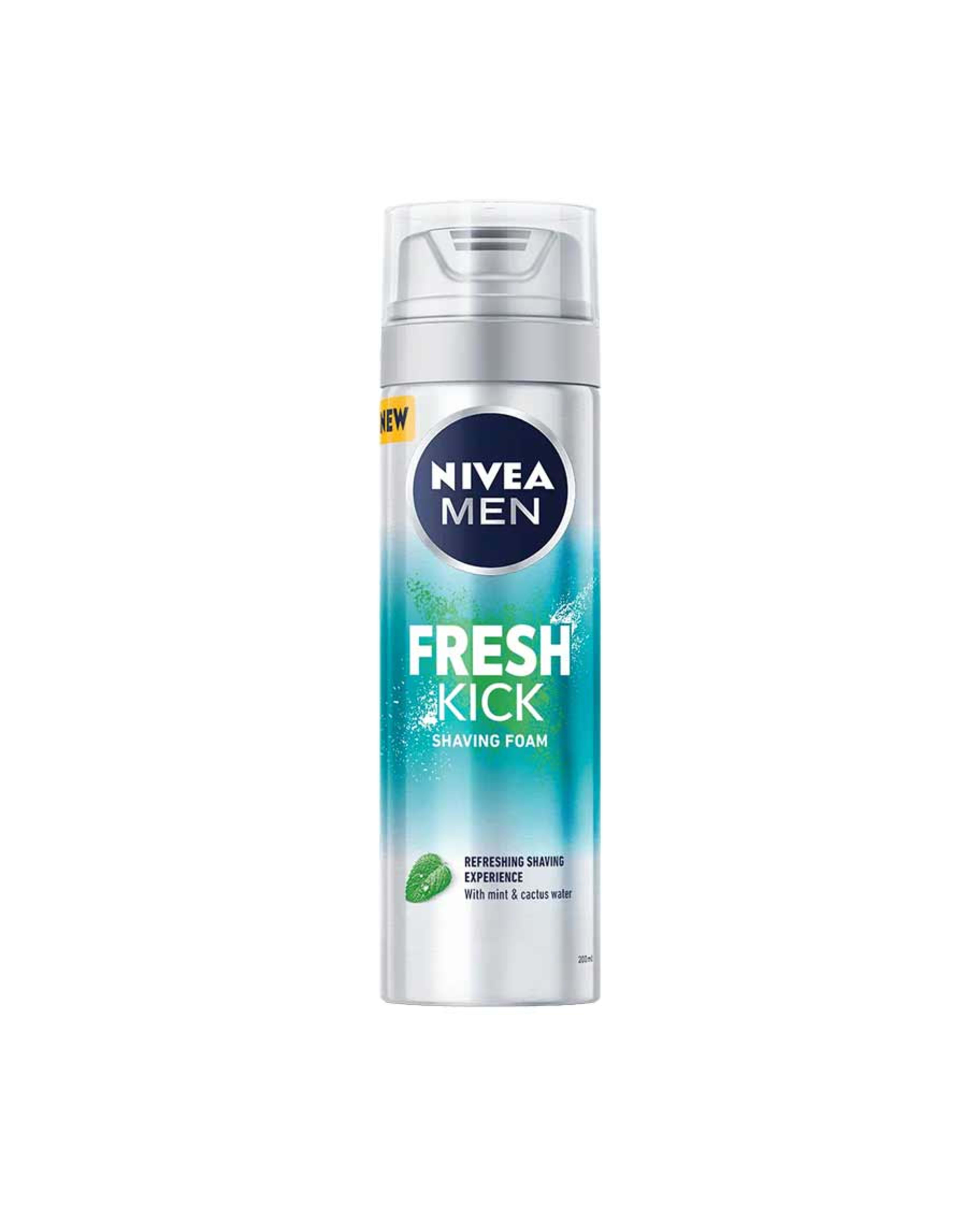 Nivea Men Fresh Kick Shaving Foam 200ml Promo - image 2