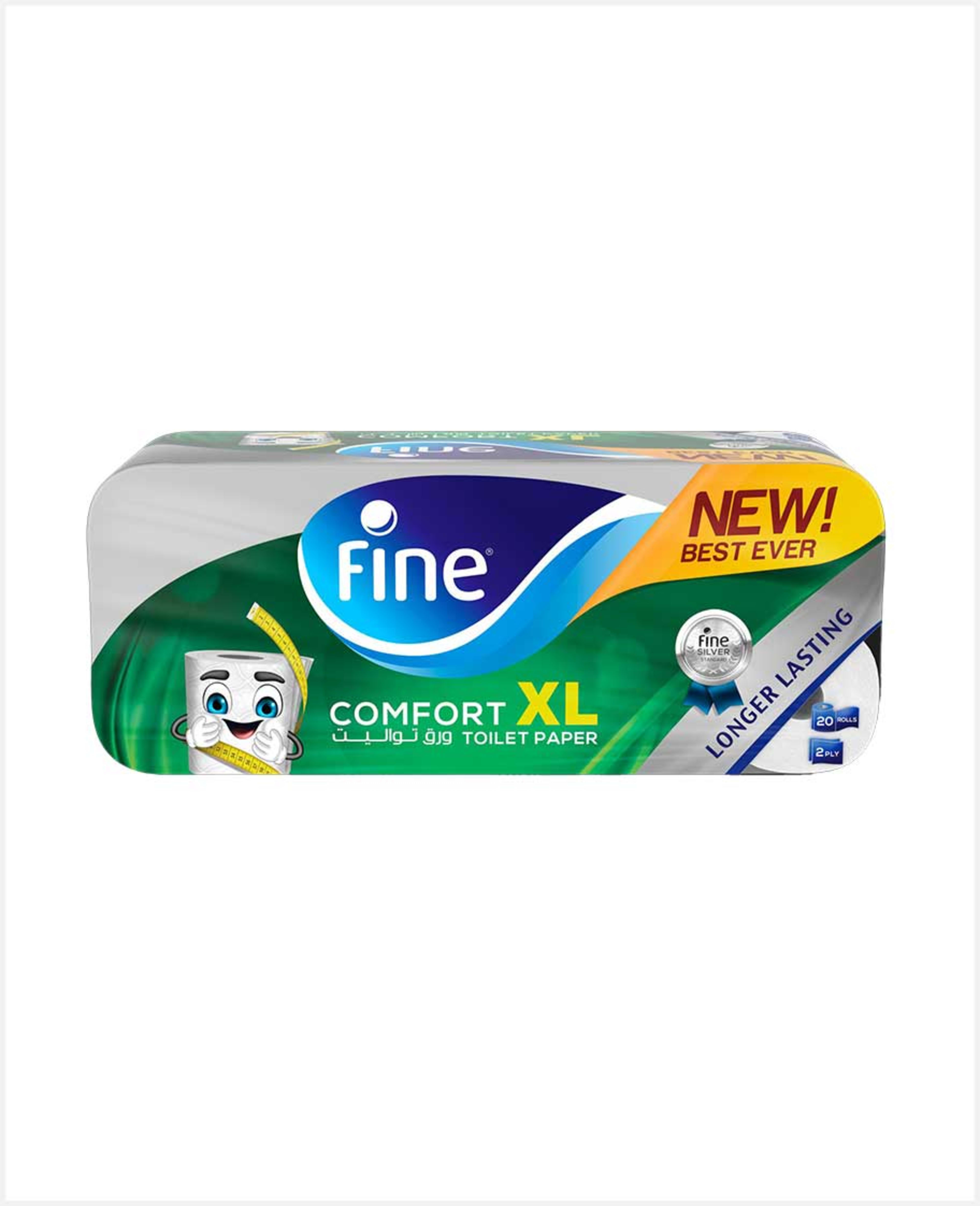 Fine Comfort XL Toilet Paper 2plyx20rolls