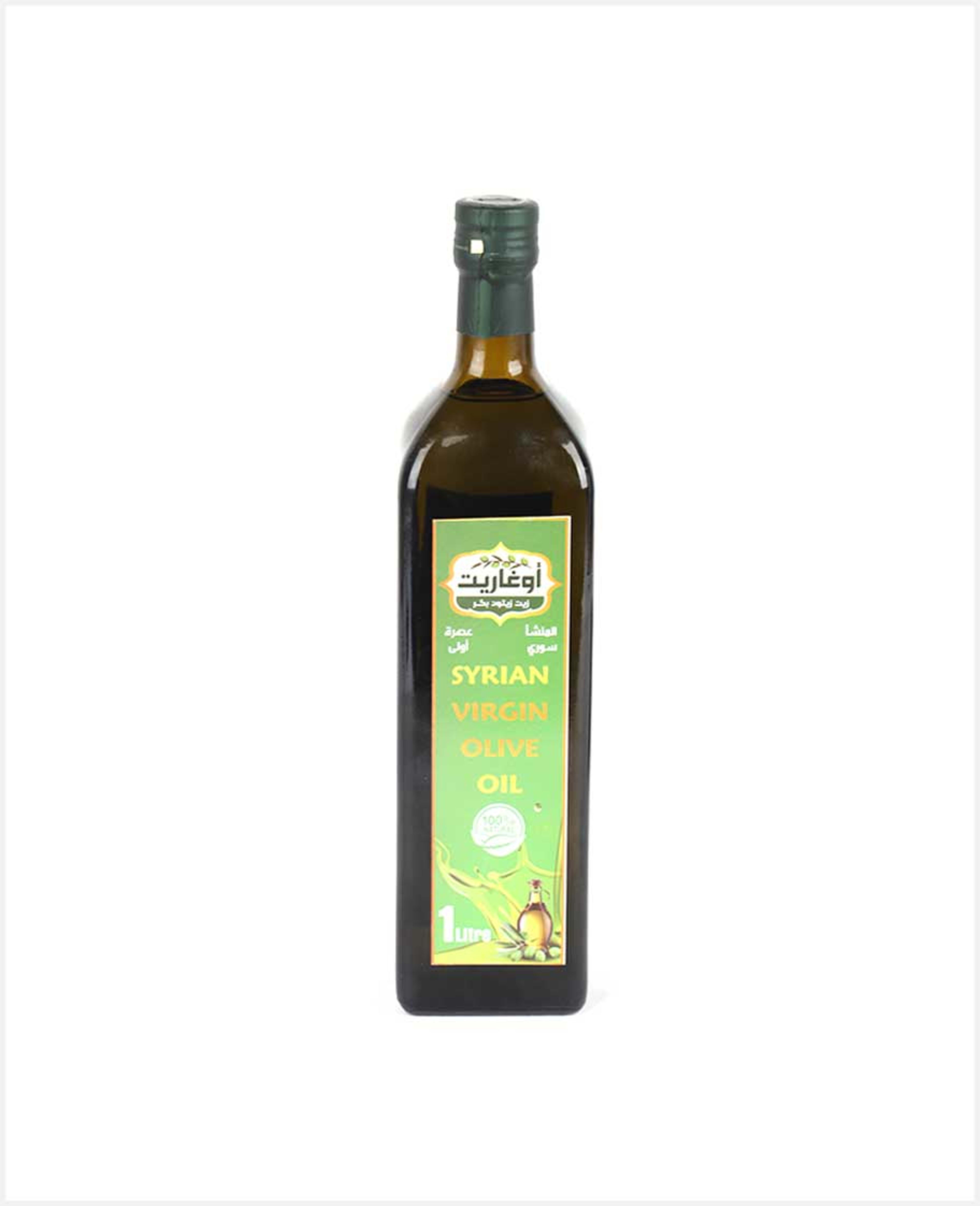Ugarit Virgin Olive Oil Bottle 1ltr