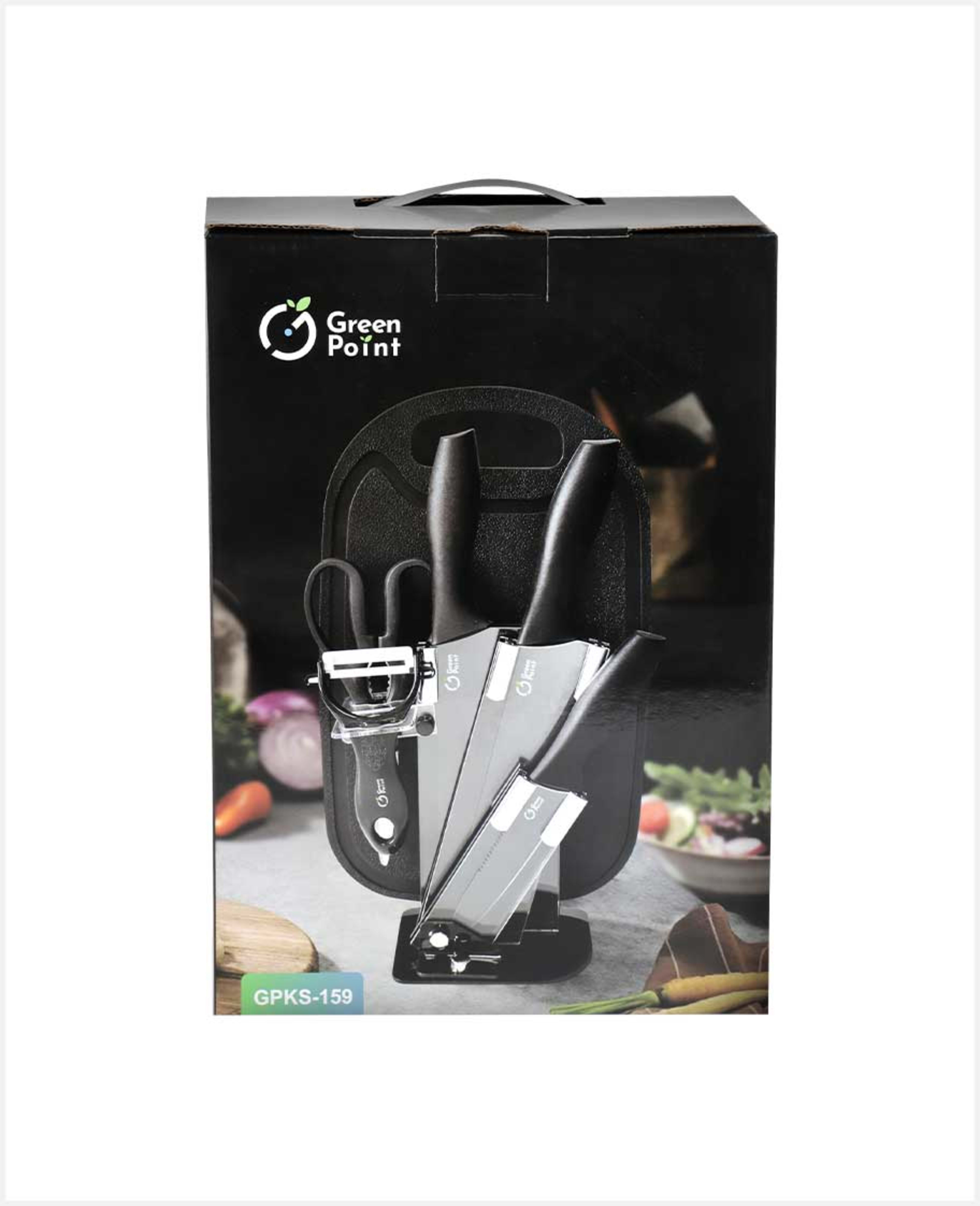 Green Point Kitchen Knife Set 7pcs Gpks-159 - image 2