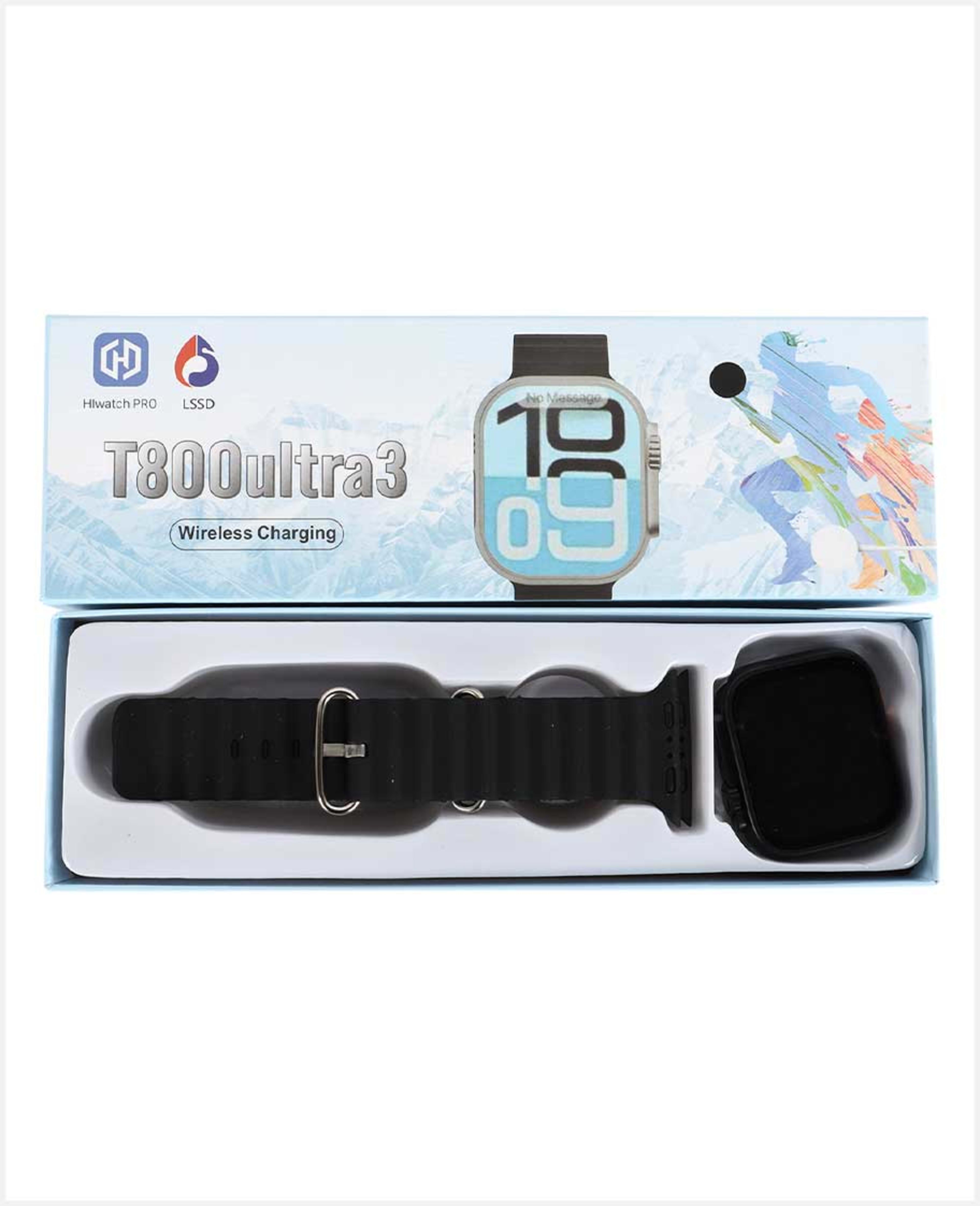 Hiwatch Pro Smart Watch with Wireless Charging T800ultra3