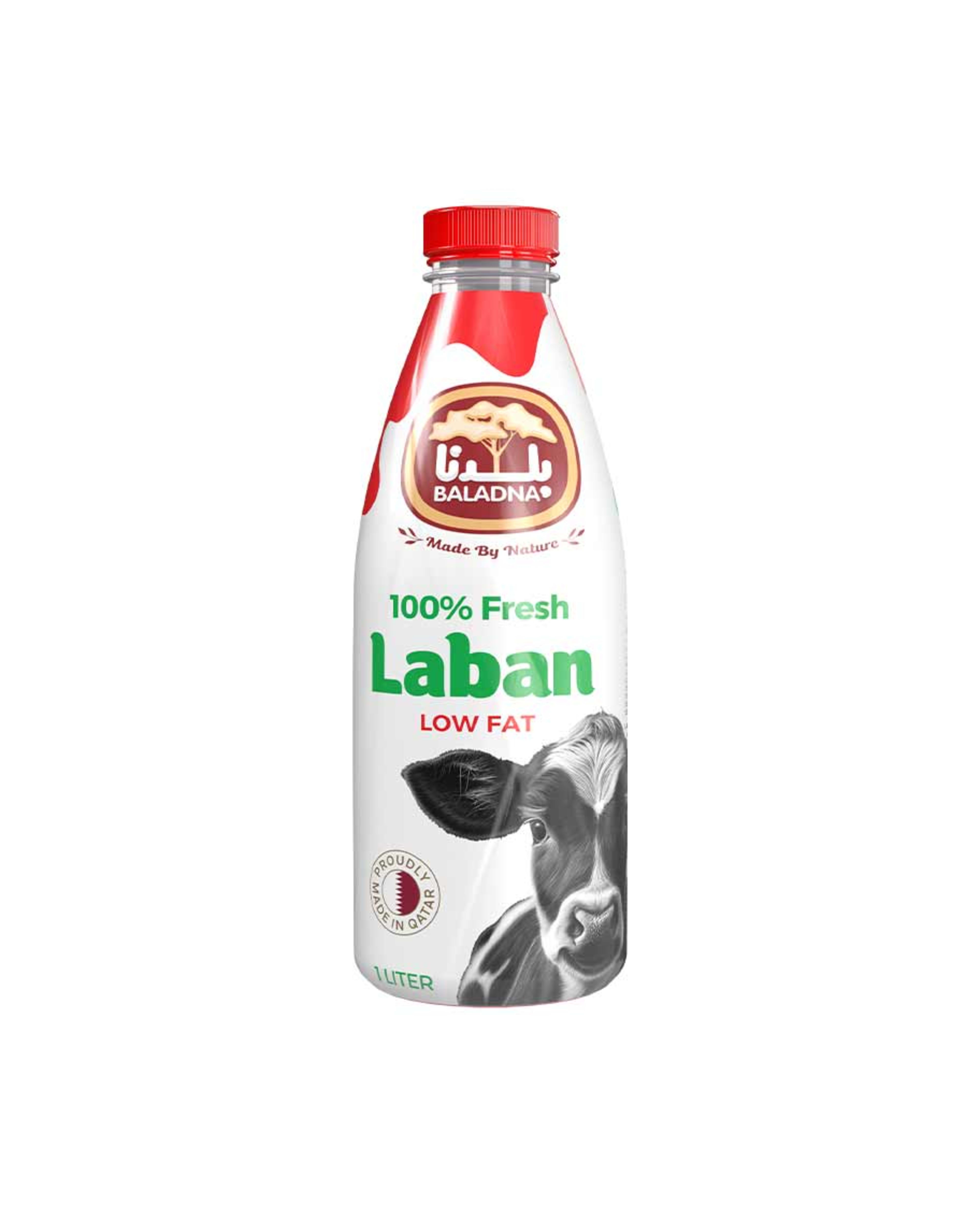 Baladna Fresh Laban Low Fat 1ltr