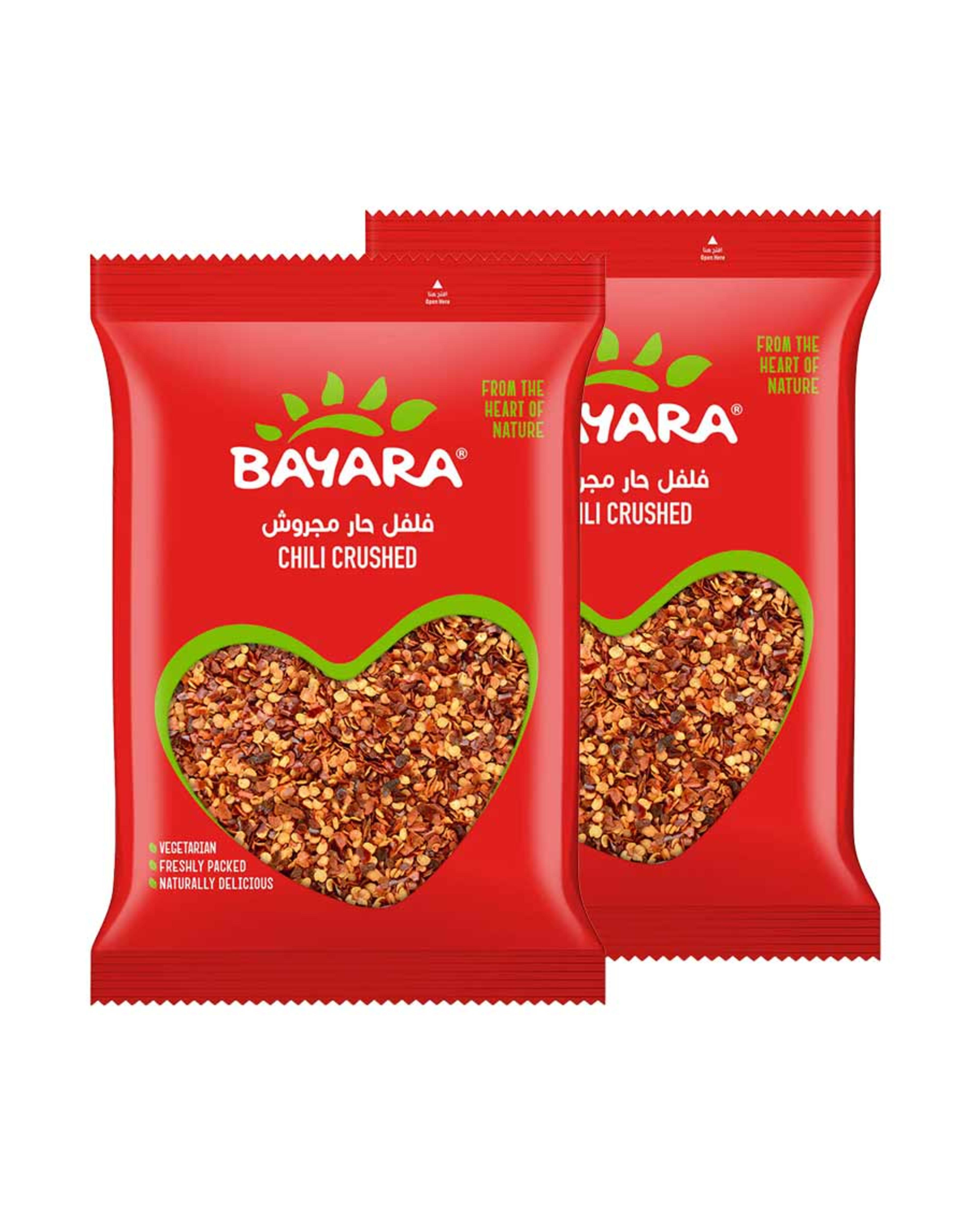 Bayara Chilli Crushed 2x200gm Promo