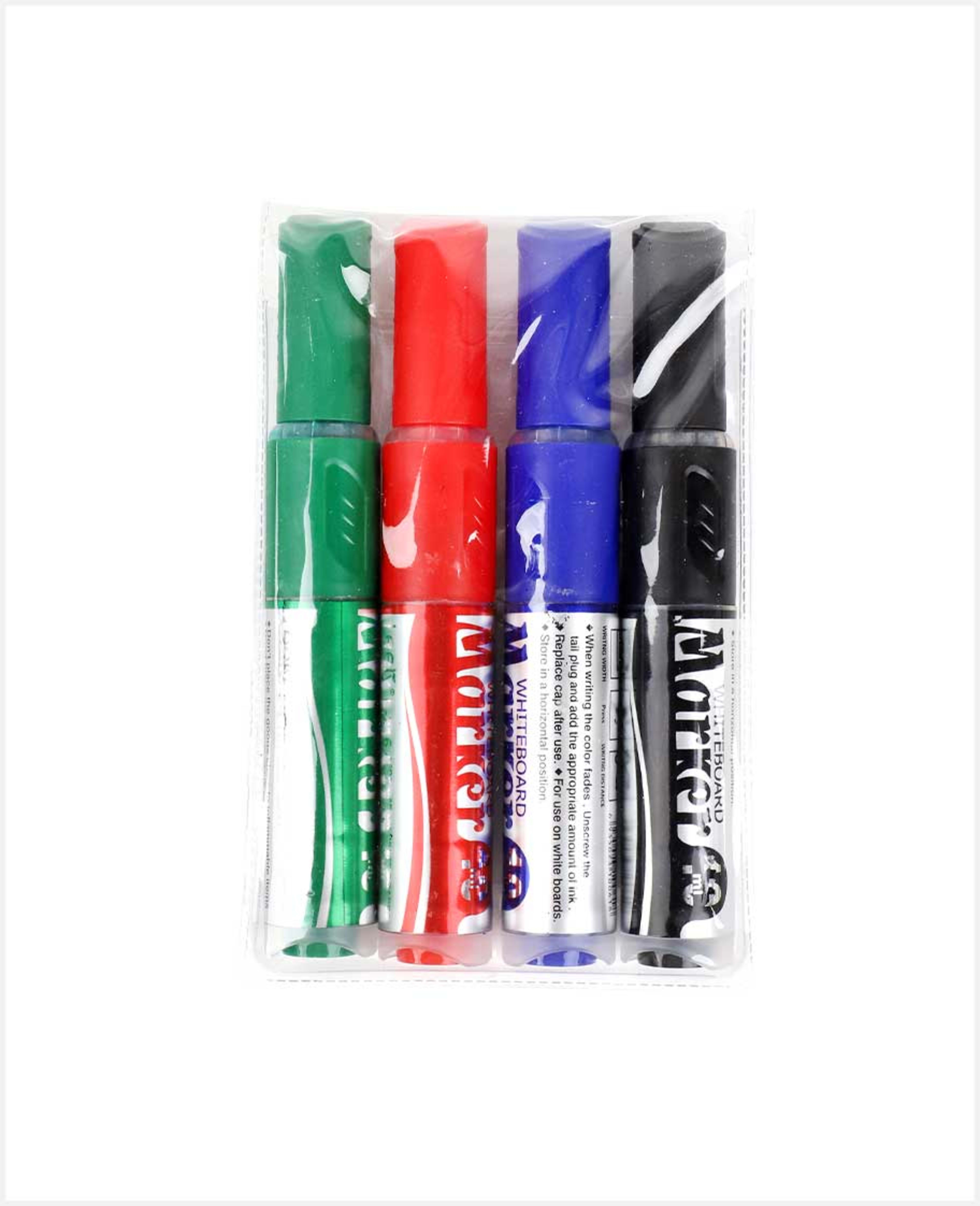 Leely White Board Marker Assorted 4pcs L-216