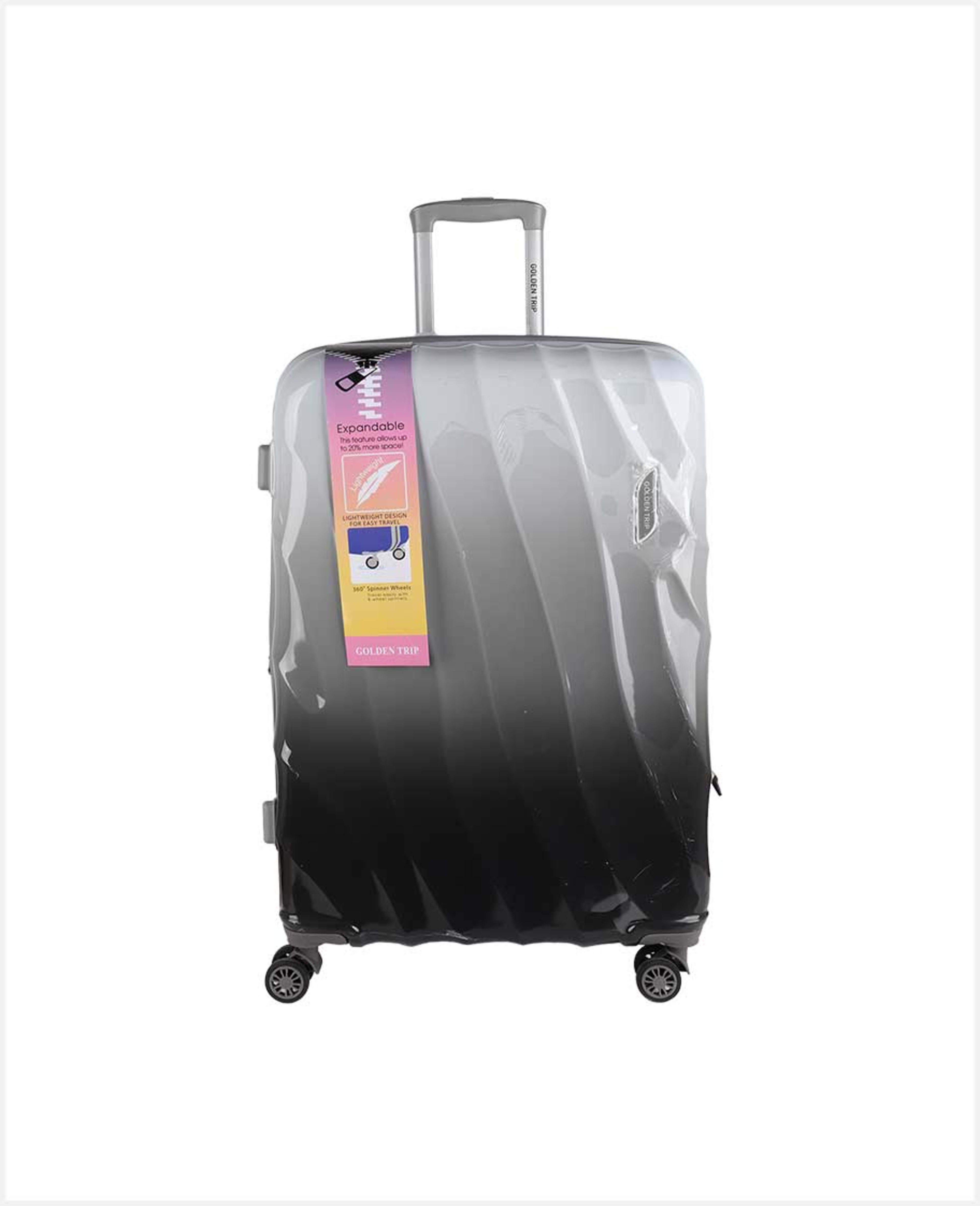Golden Trip Abs PC Trolley 24inch Lstrchpc2310 - image 2