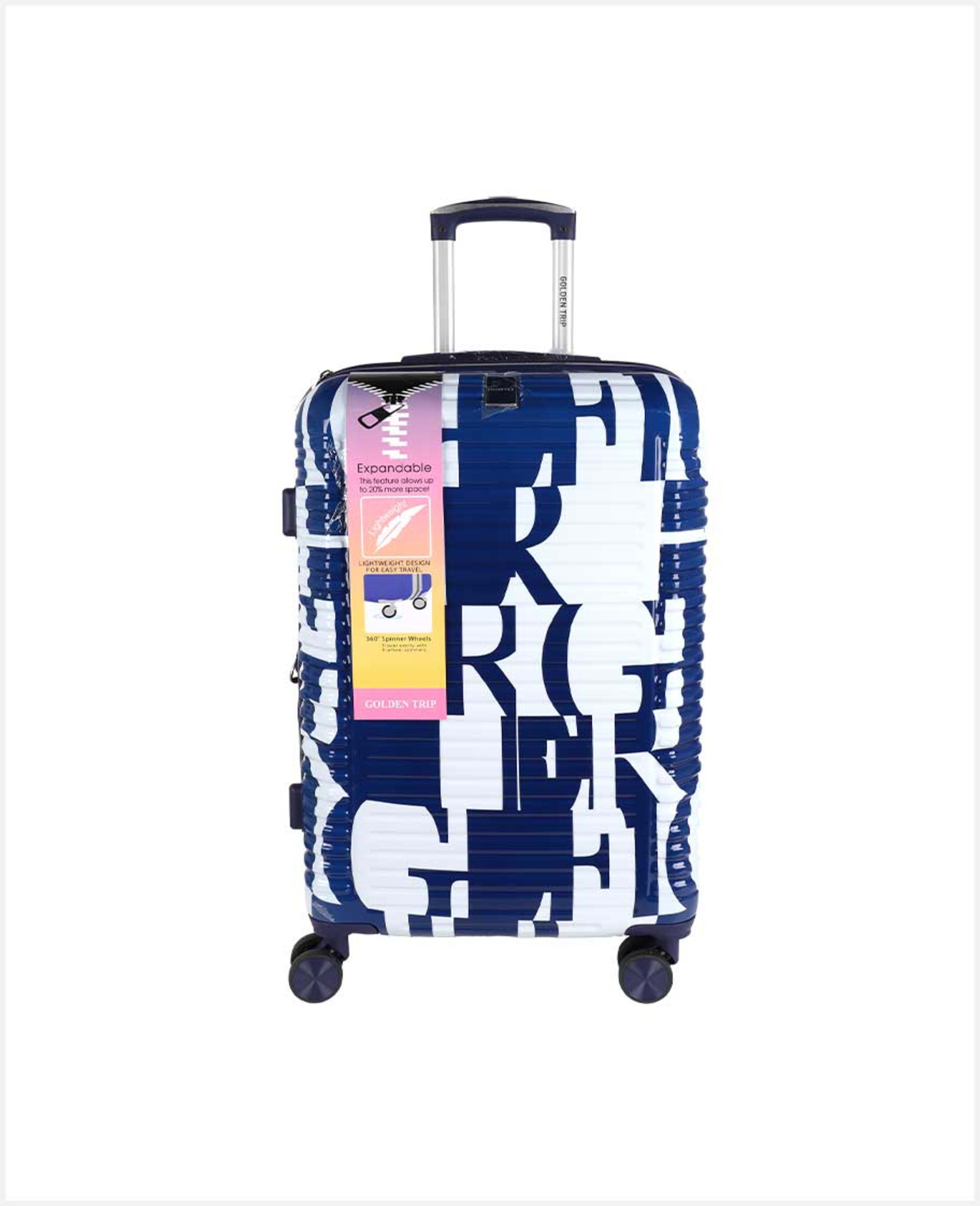 Golden Trip Abs PC Trolley 20inch Lstrchpc2311 - image 2