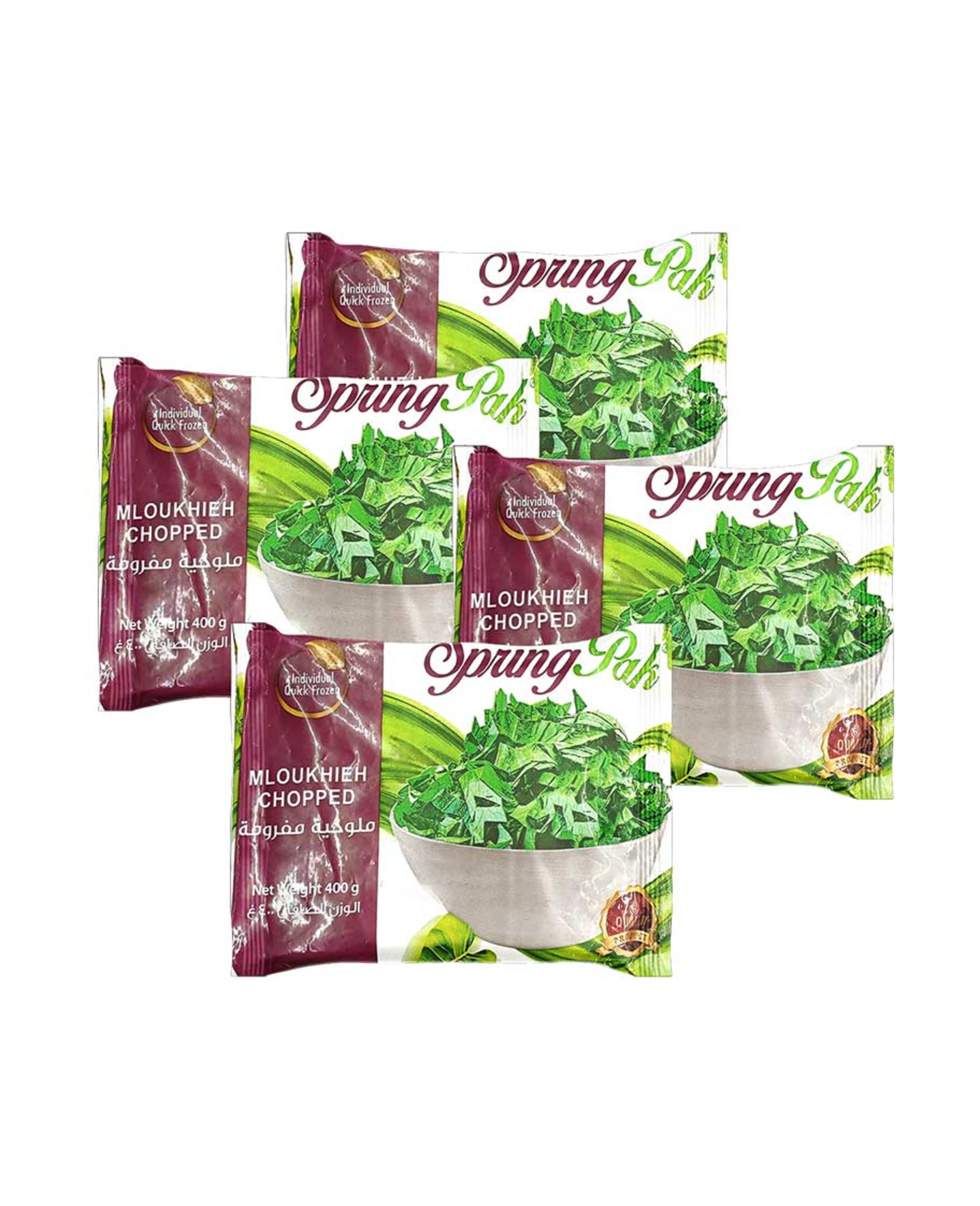 Spring Pak Moloukhieh Chopped 4sx400gm Promo