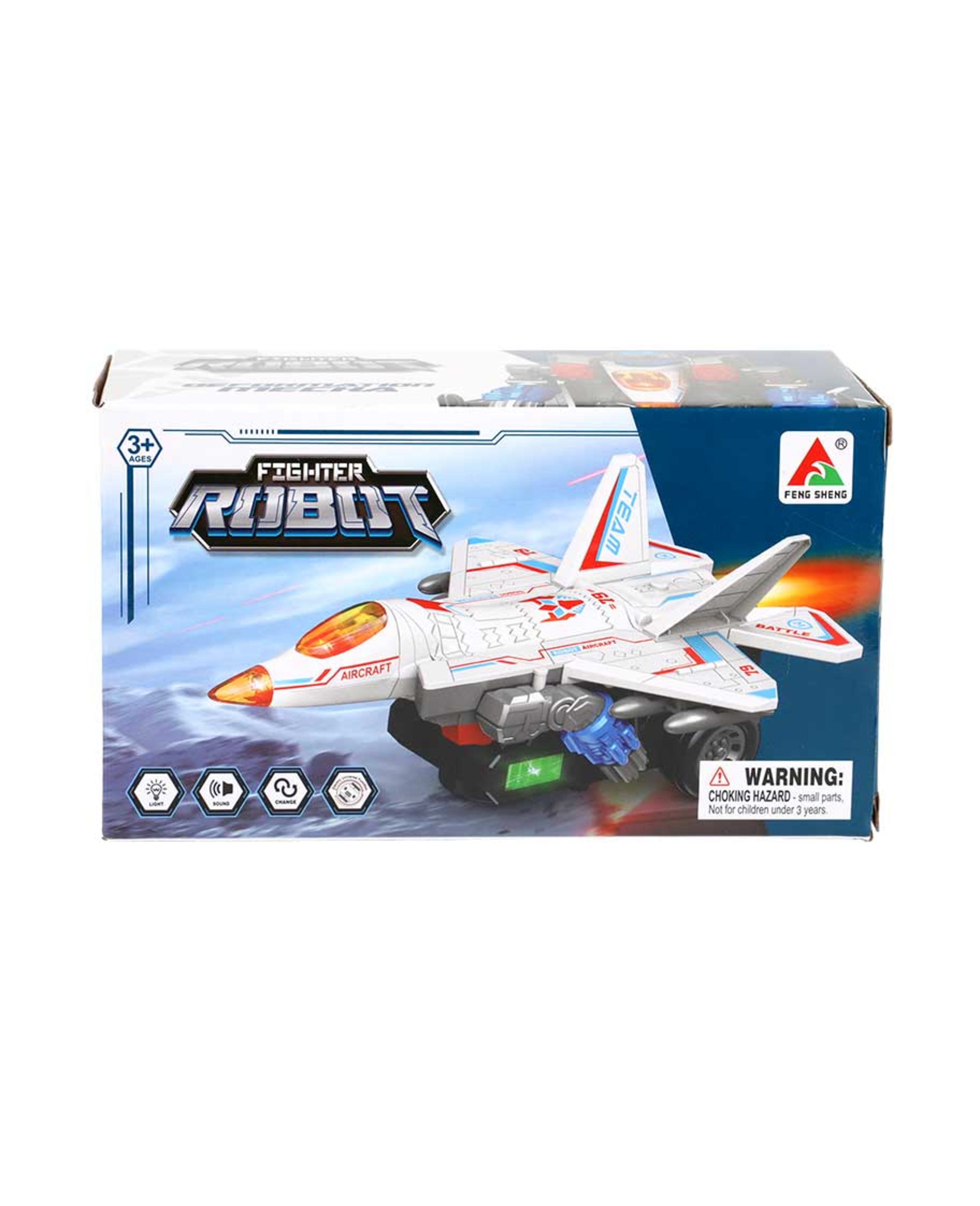 Feng Sheng Transform Plane with Light Music Fw338-8a