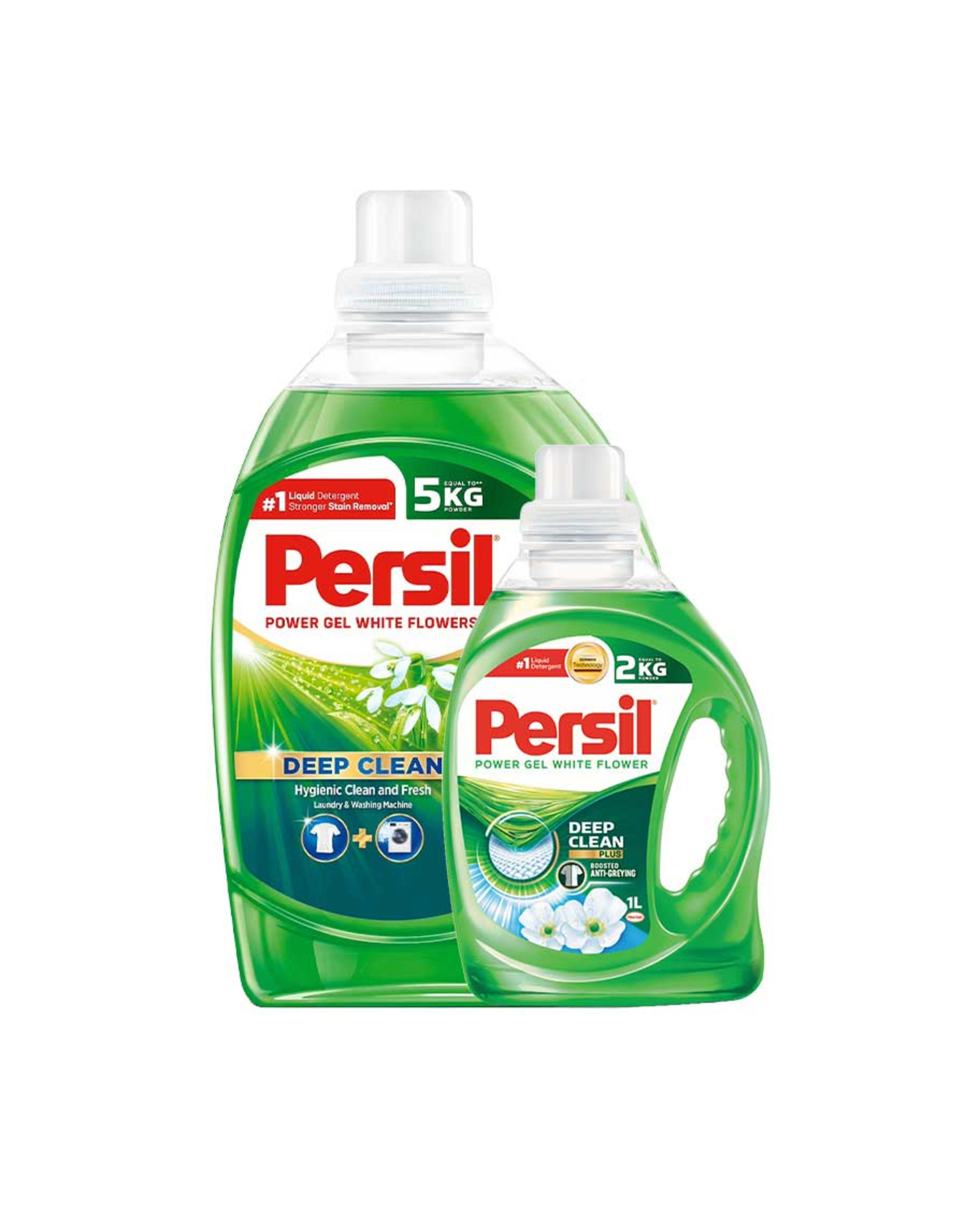 Persil Power Gel White Flowers Deep Clean 2.5ltr+1ltr Promo