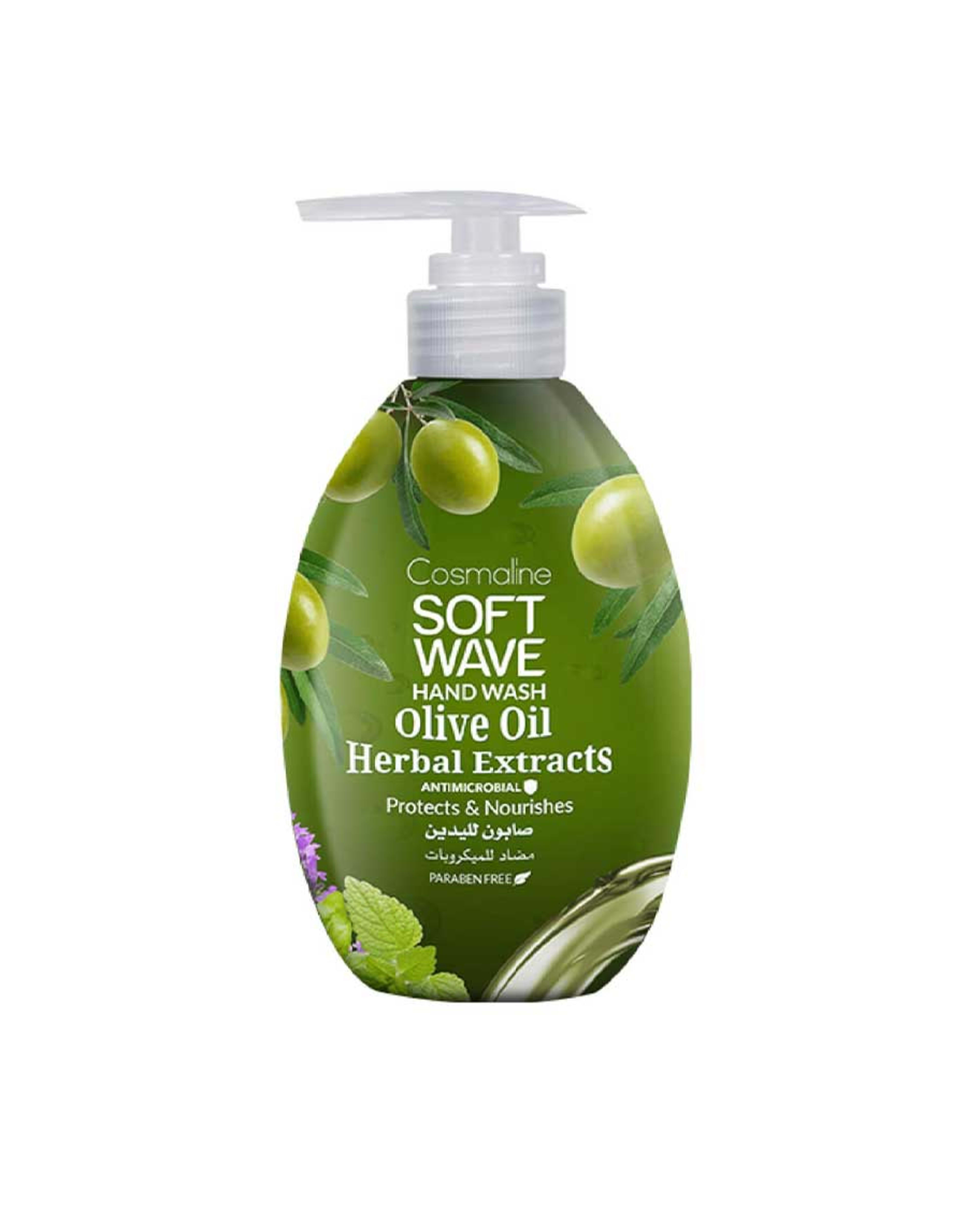 Soft Wave Olive Oil Herbal Extracts Hand Wash 500ml Promo