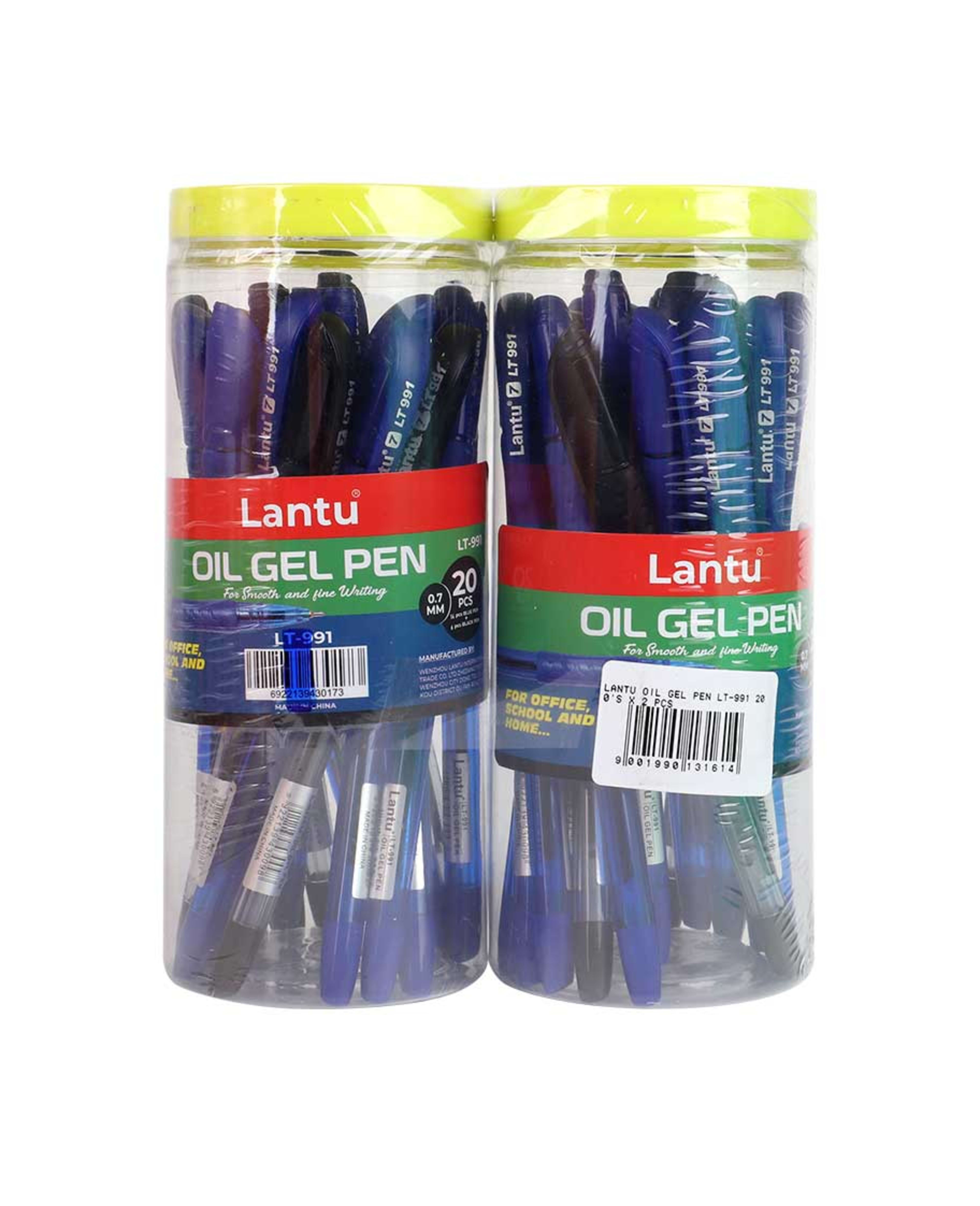Lantu Gel Pen 20pcsx2 Lt-991