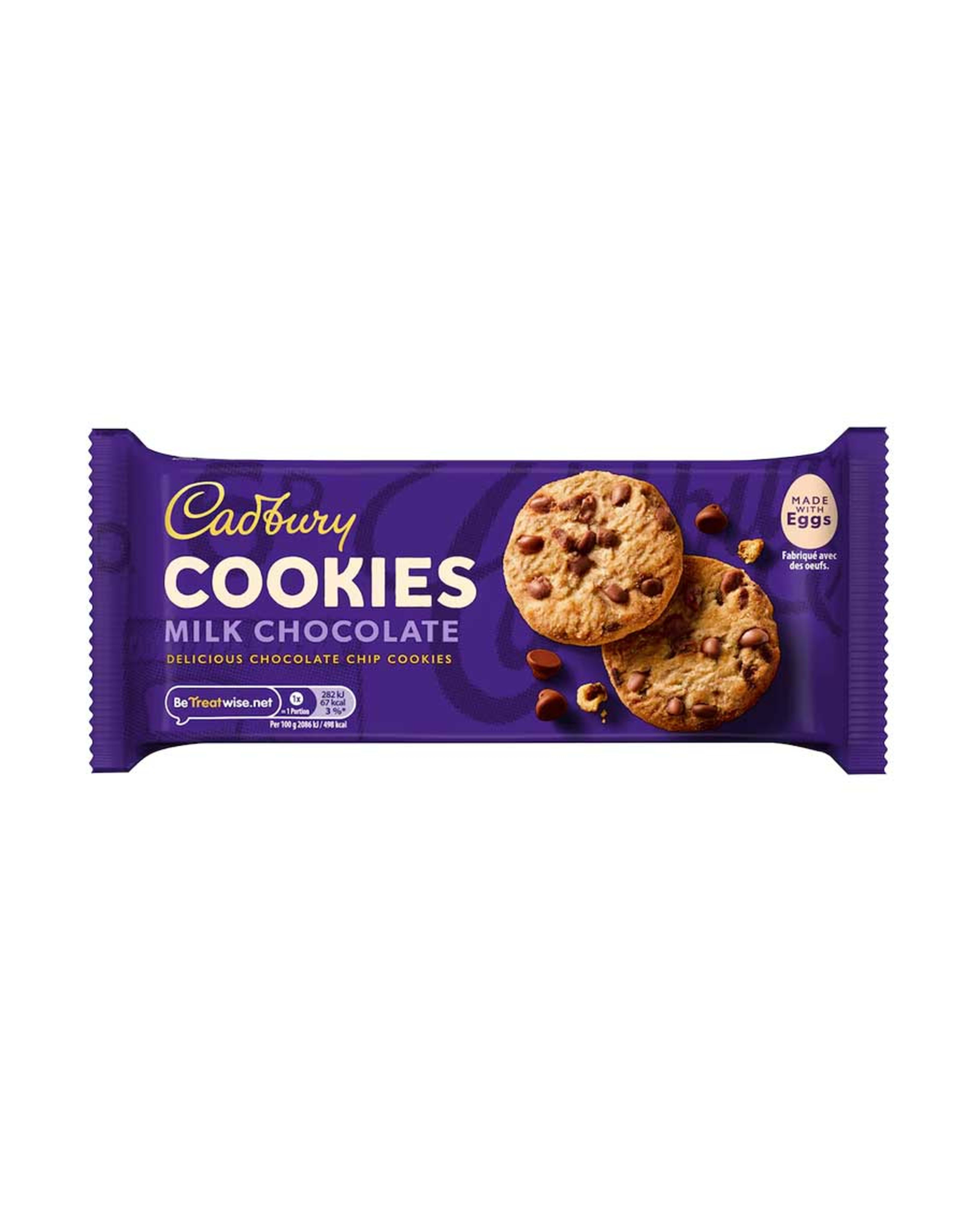 Cadbury Cookies Milk Chocolate 135gm - image 2