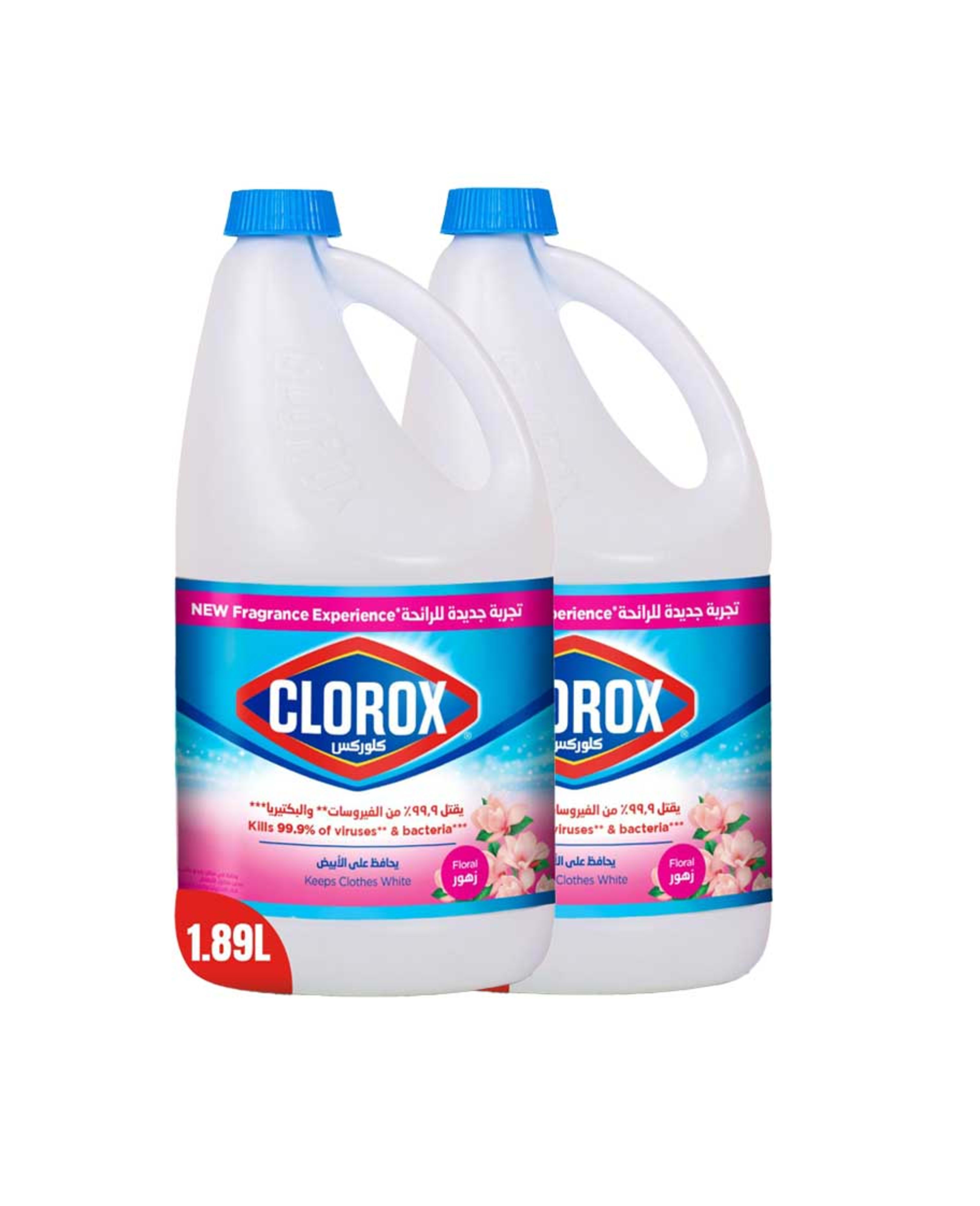 Clorox Bleach Floral Scent 2x1.89ltr Promo
