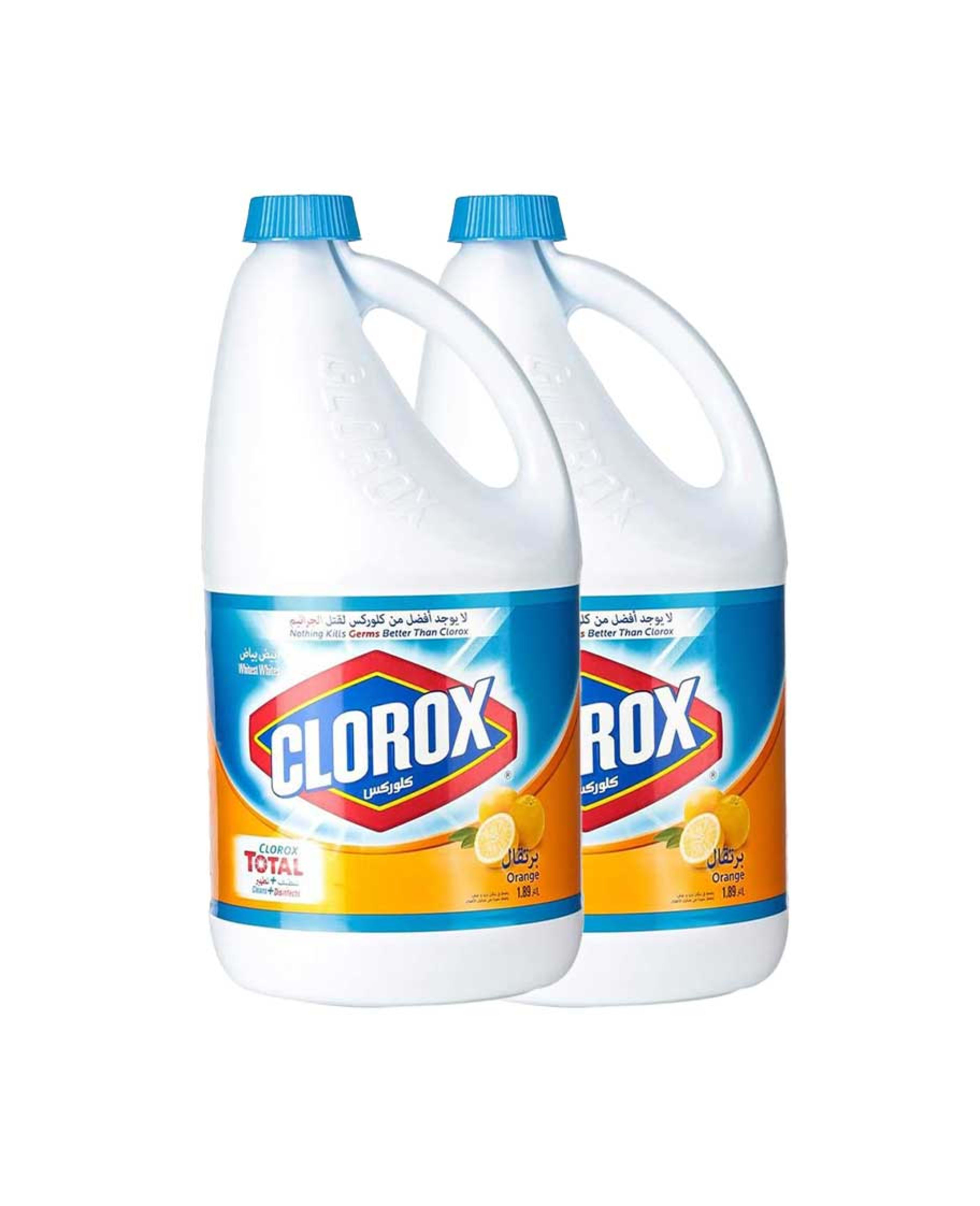 Clorox Bleach Orange Scent 2x1.89ltr Promo