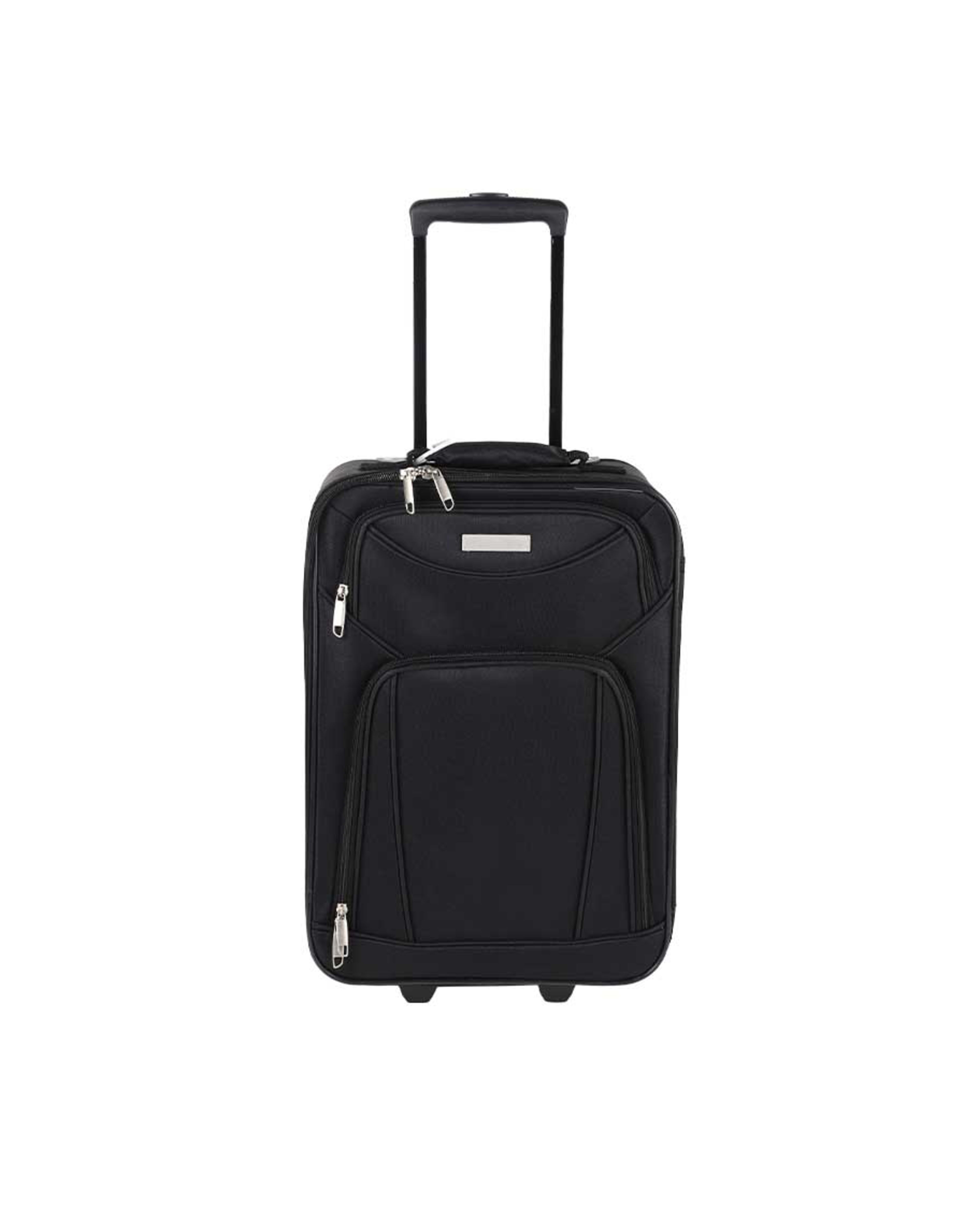 Protege Luggage Trolley Bag Black 21inch Pg6010001535601
