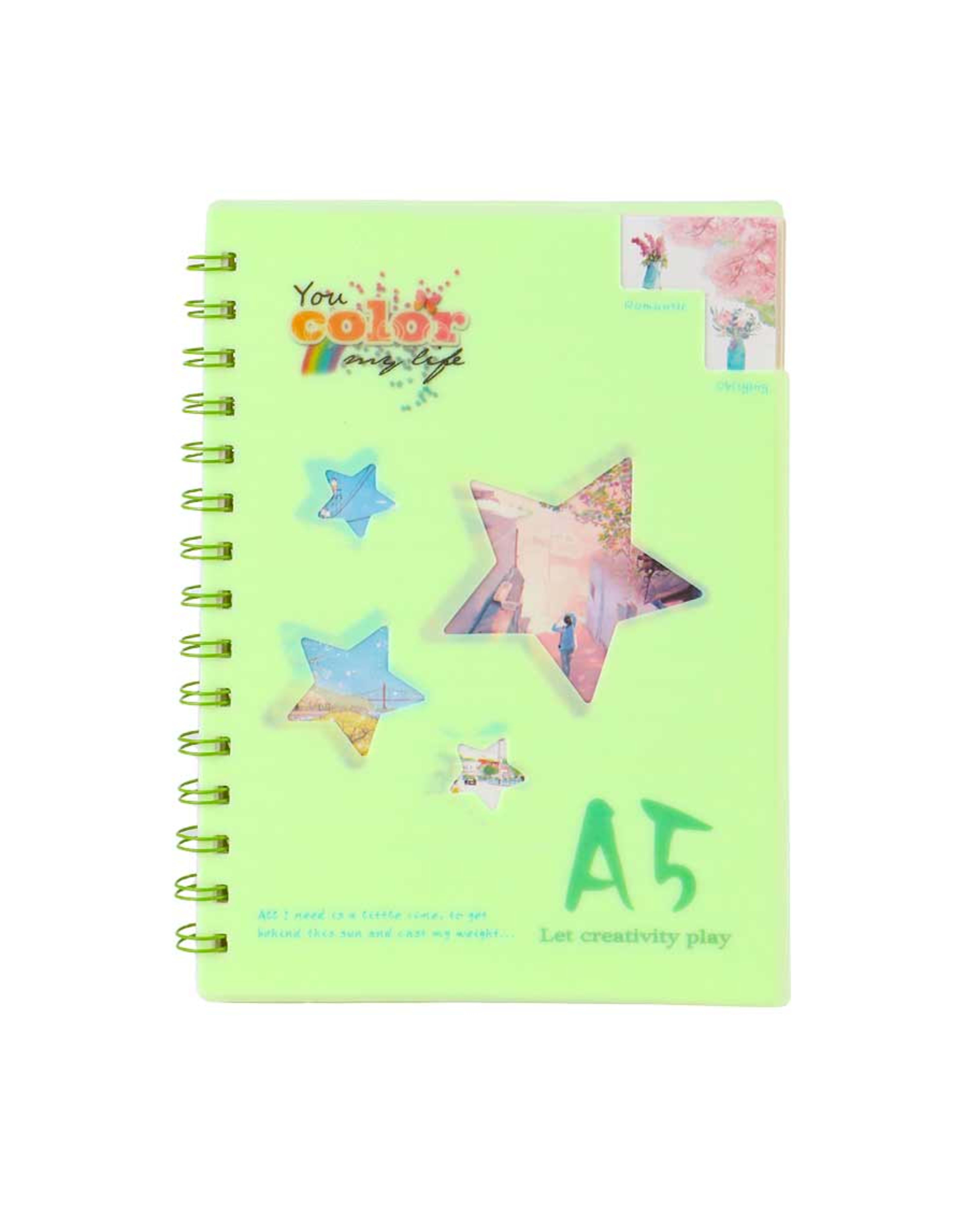 Fancy Spiral Note Book A5 25100