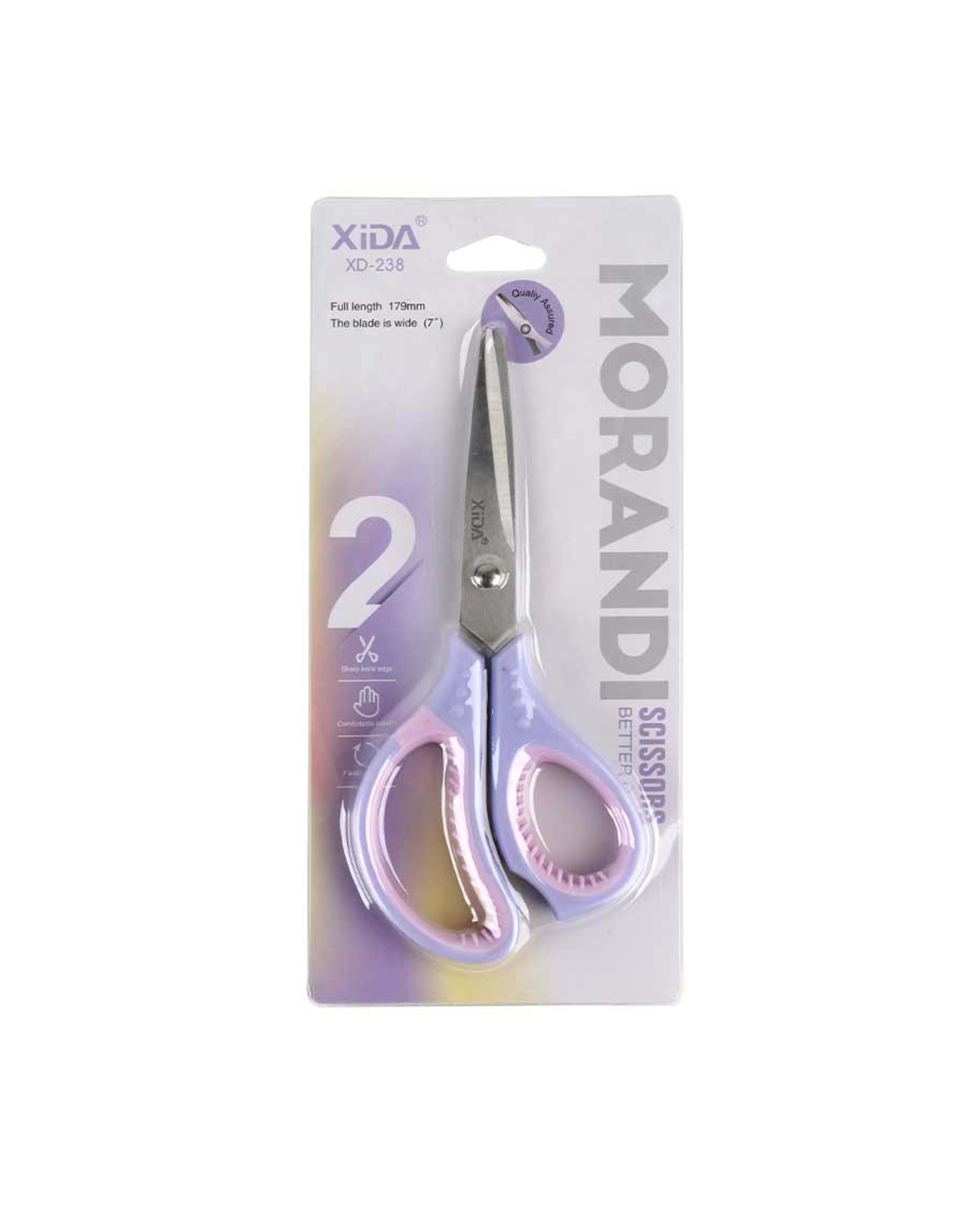 Soft Handle Scissor 7inch Xd-238