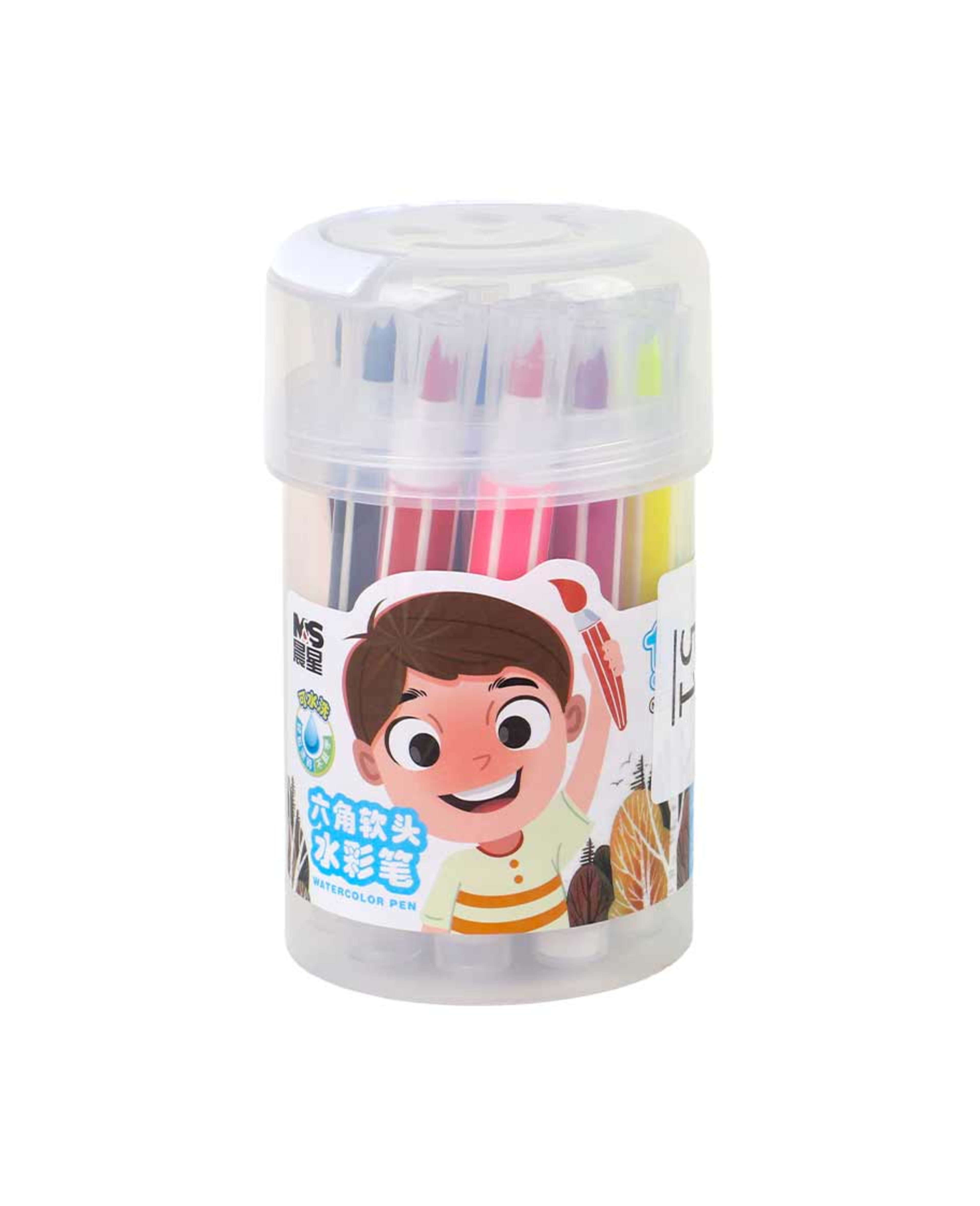 Water Color Pen Jar Set 12pcs 668-12