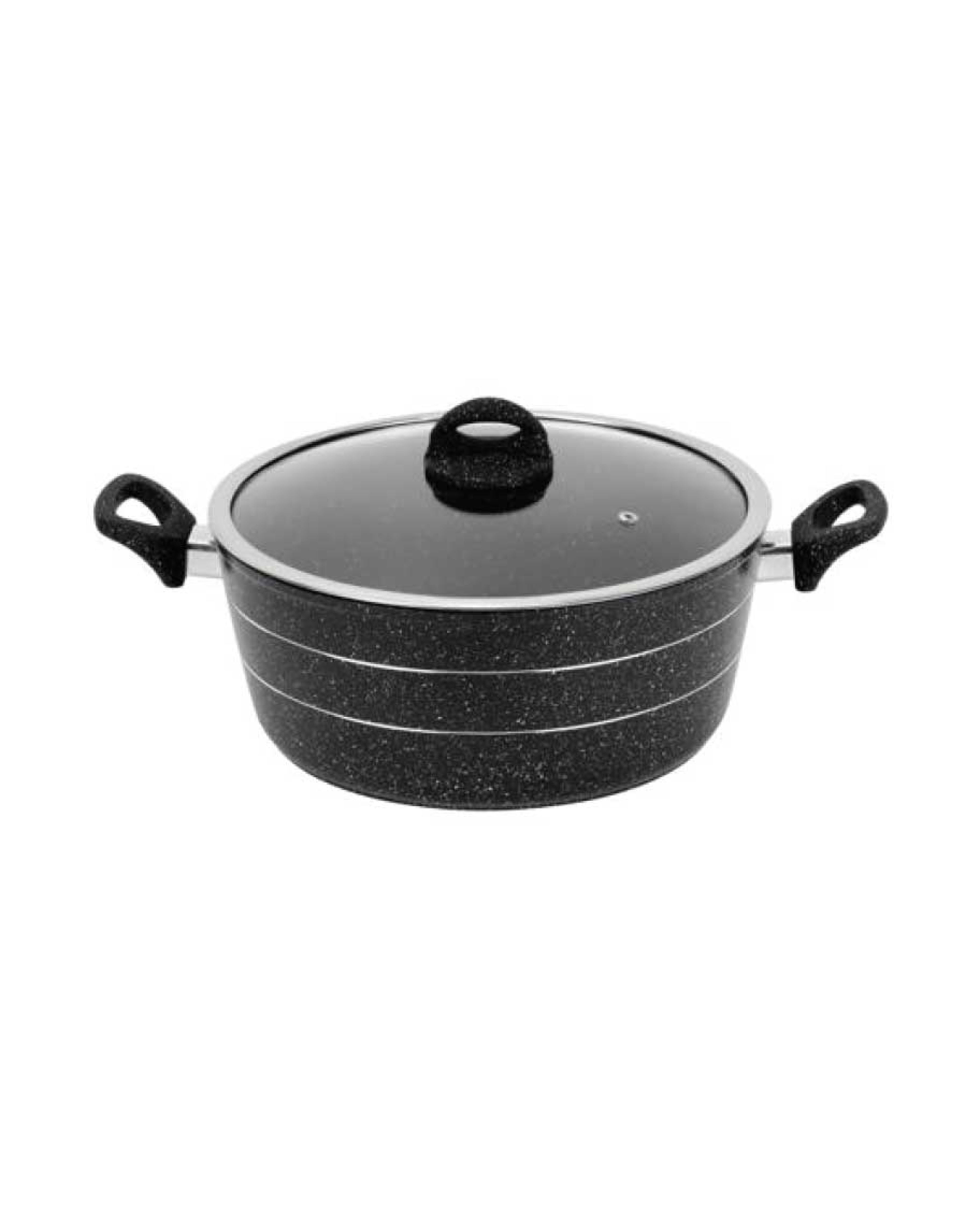 Royalford Forged Casserole Granite with Lid 28cm Rf11867 - image 2