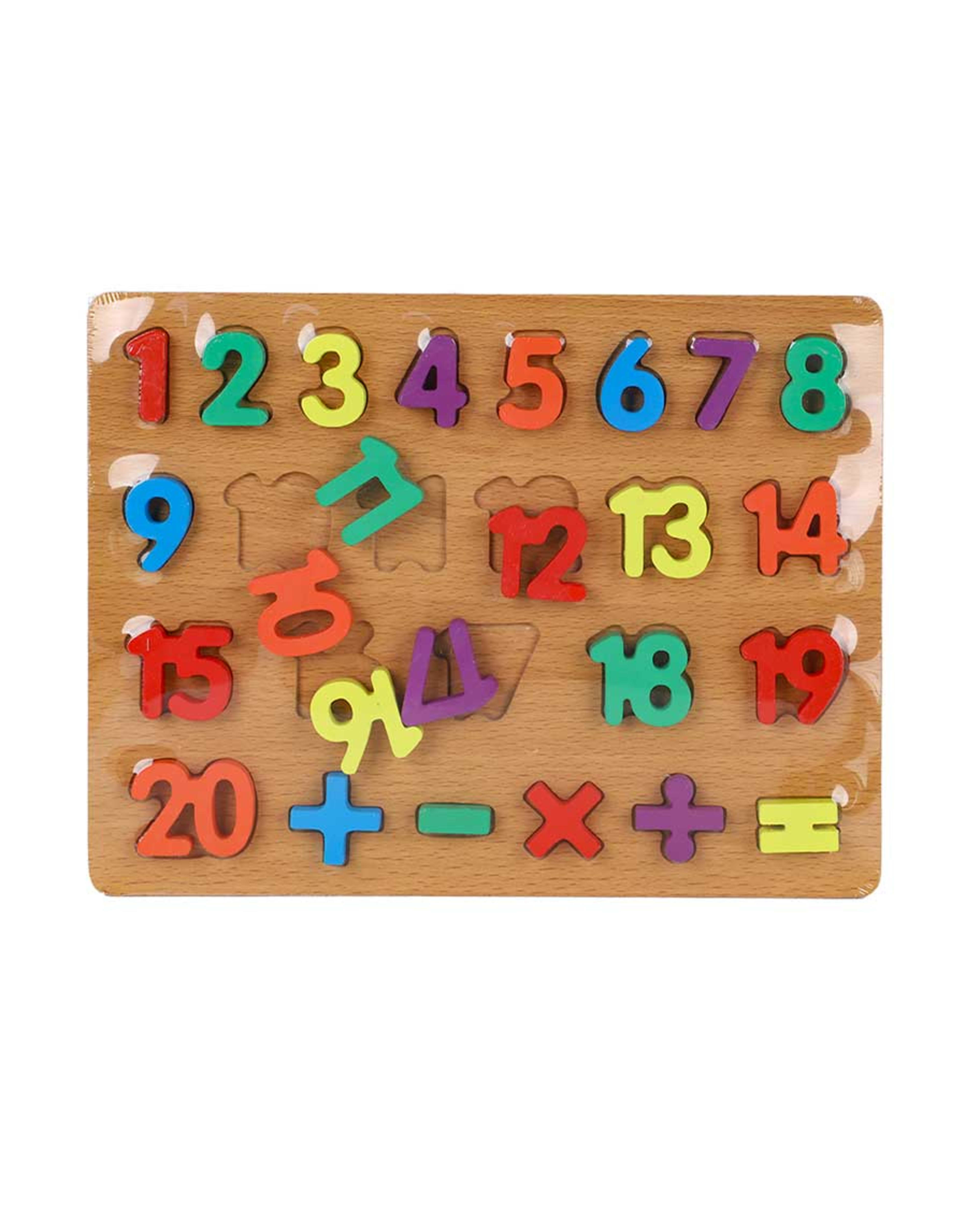 Wooden Number & Letter Ap19-912