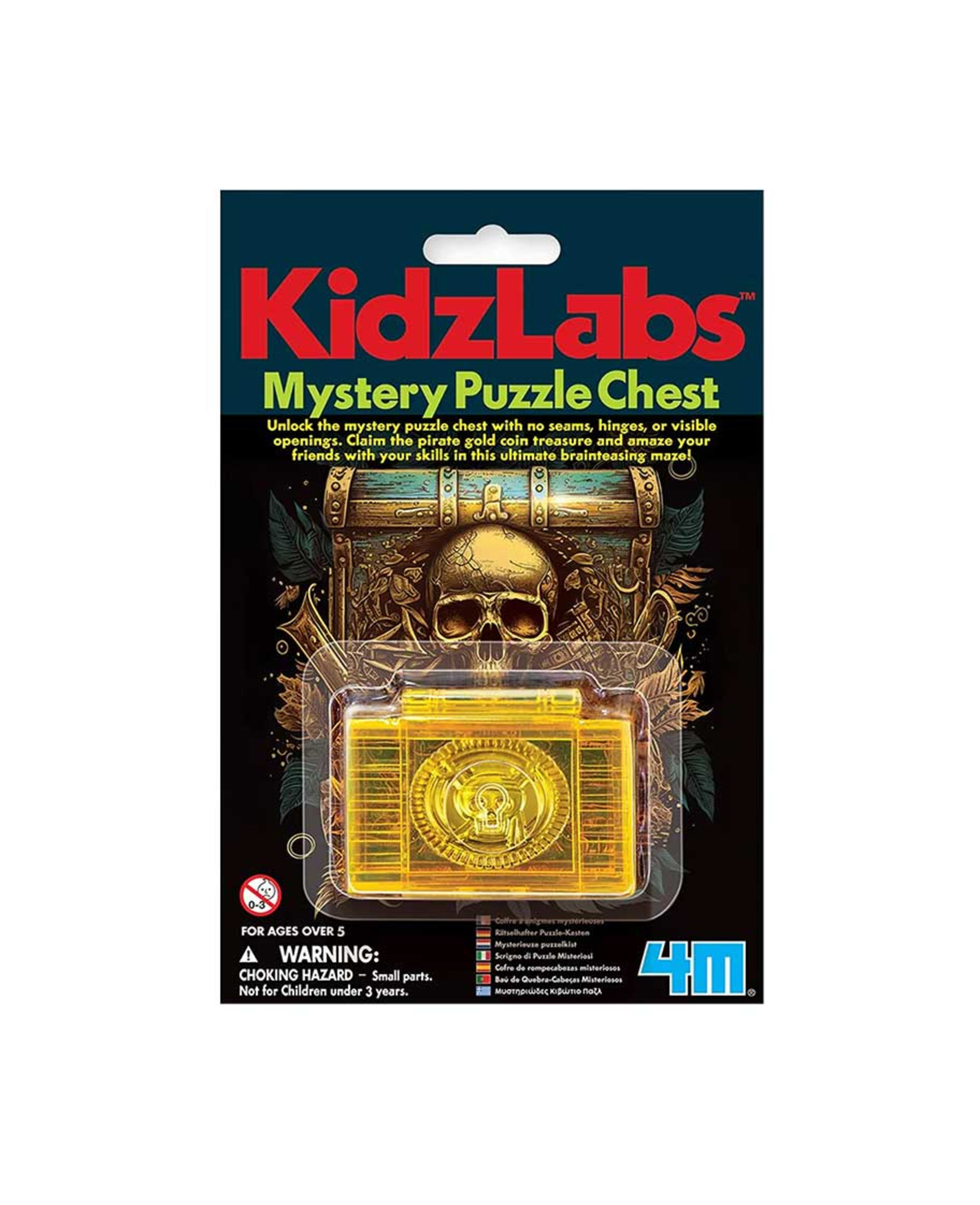 Kidzlabs Mystery Puzzle Chest 00-03466