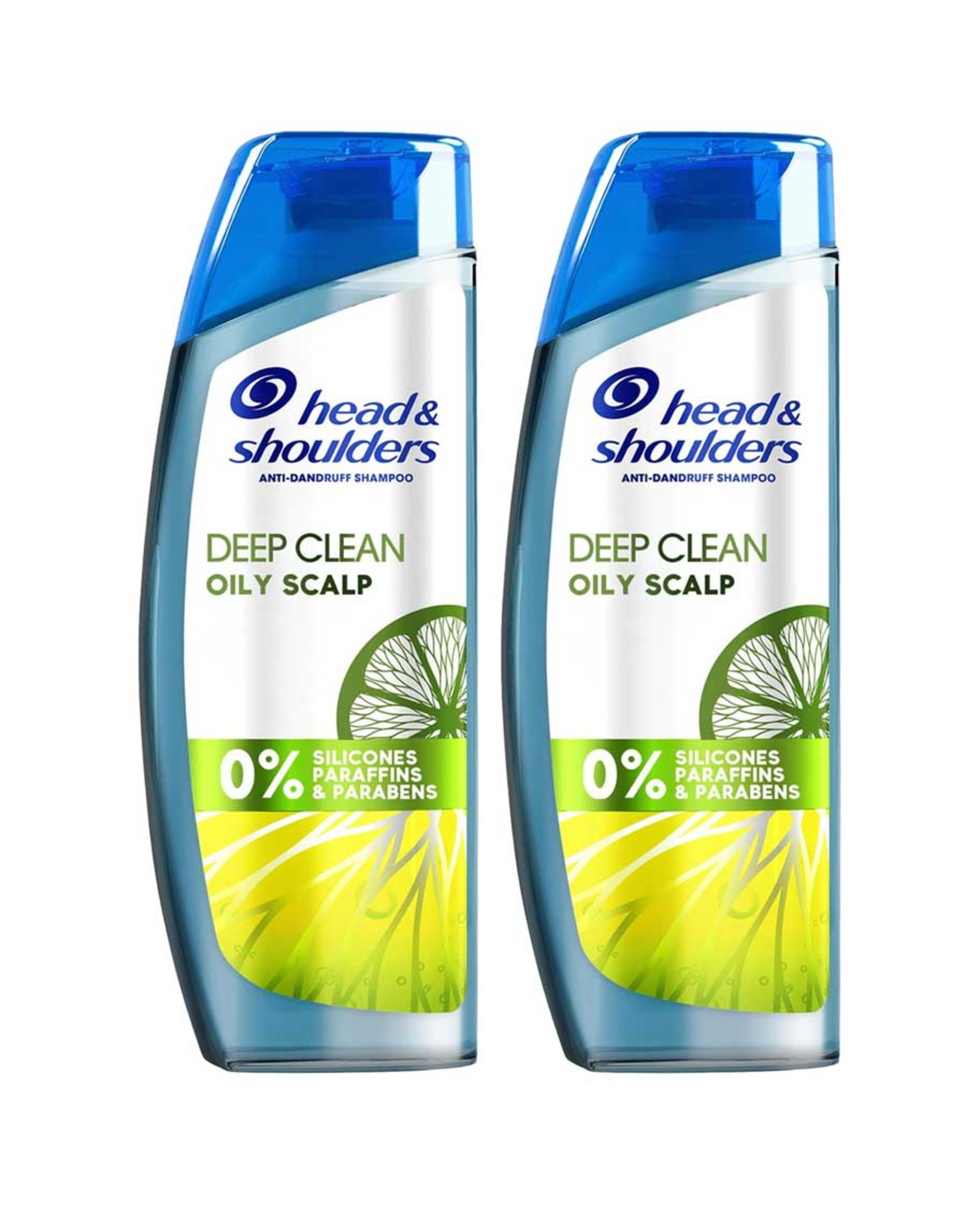 Head & Shoulders Anti Dandruff Shampoo Deep Clean Severe Oily Scalp Citrus 2x400ml Promo - image 2
