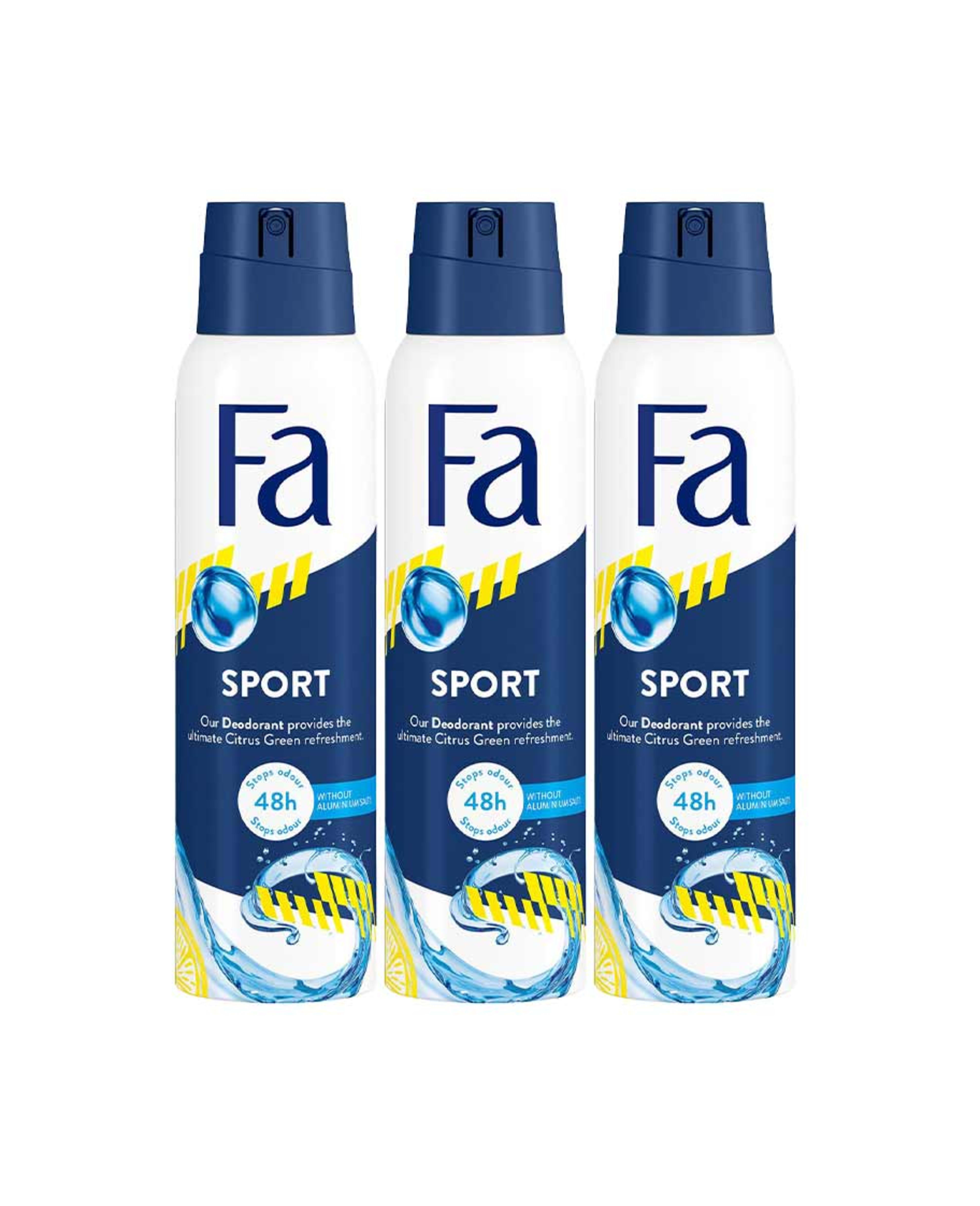Fa Deodorant for Men 150ml 2+1free - image 2