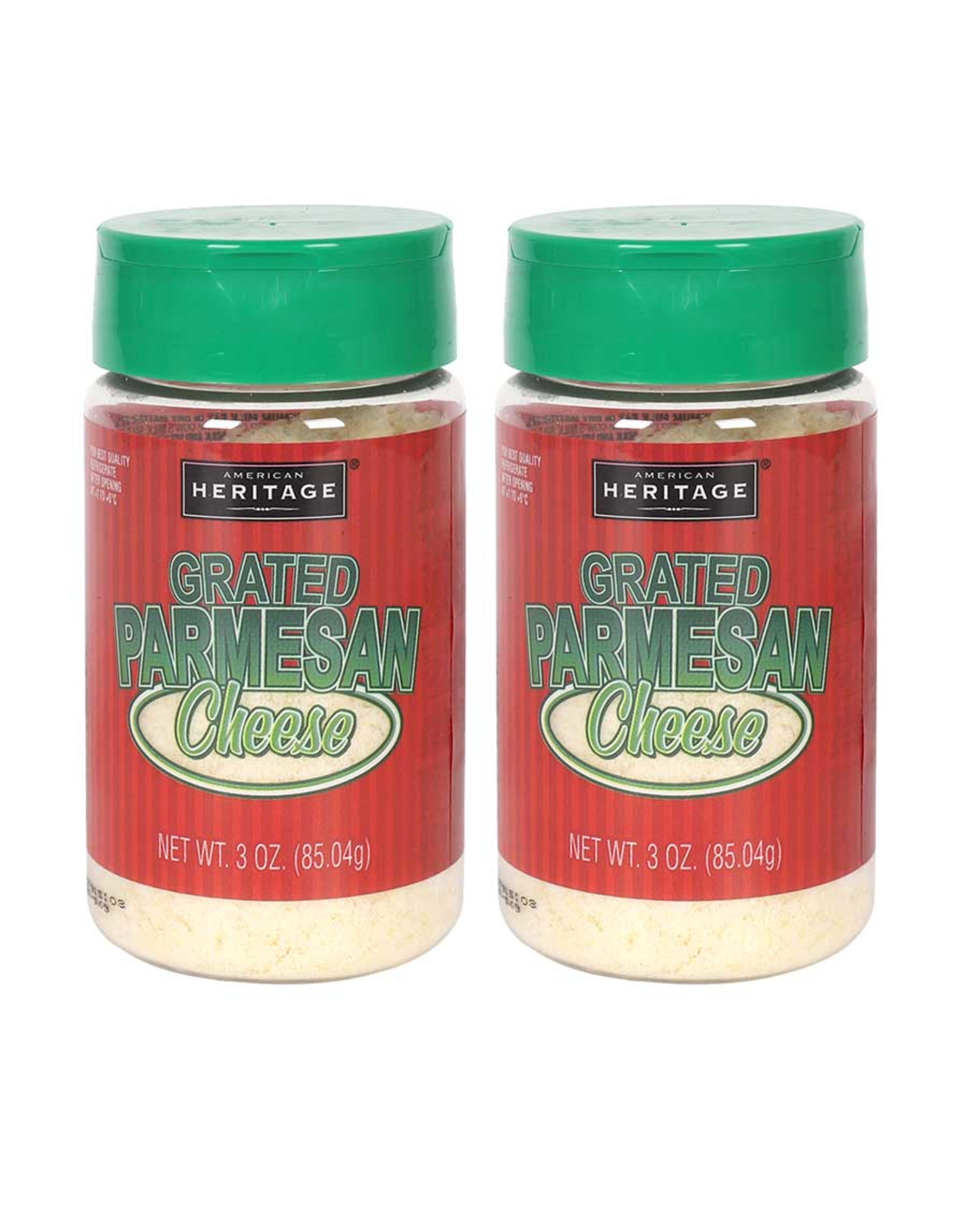 American Heritage Grated Parmesan Cheese (powder) 2x85gm Sp.offer