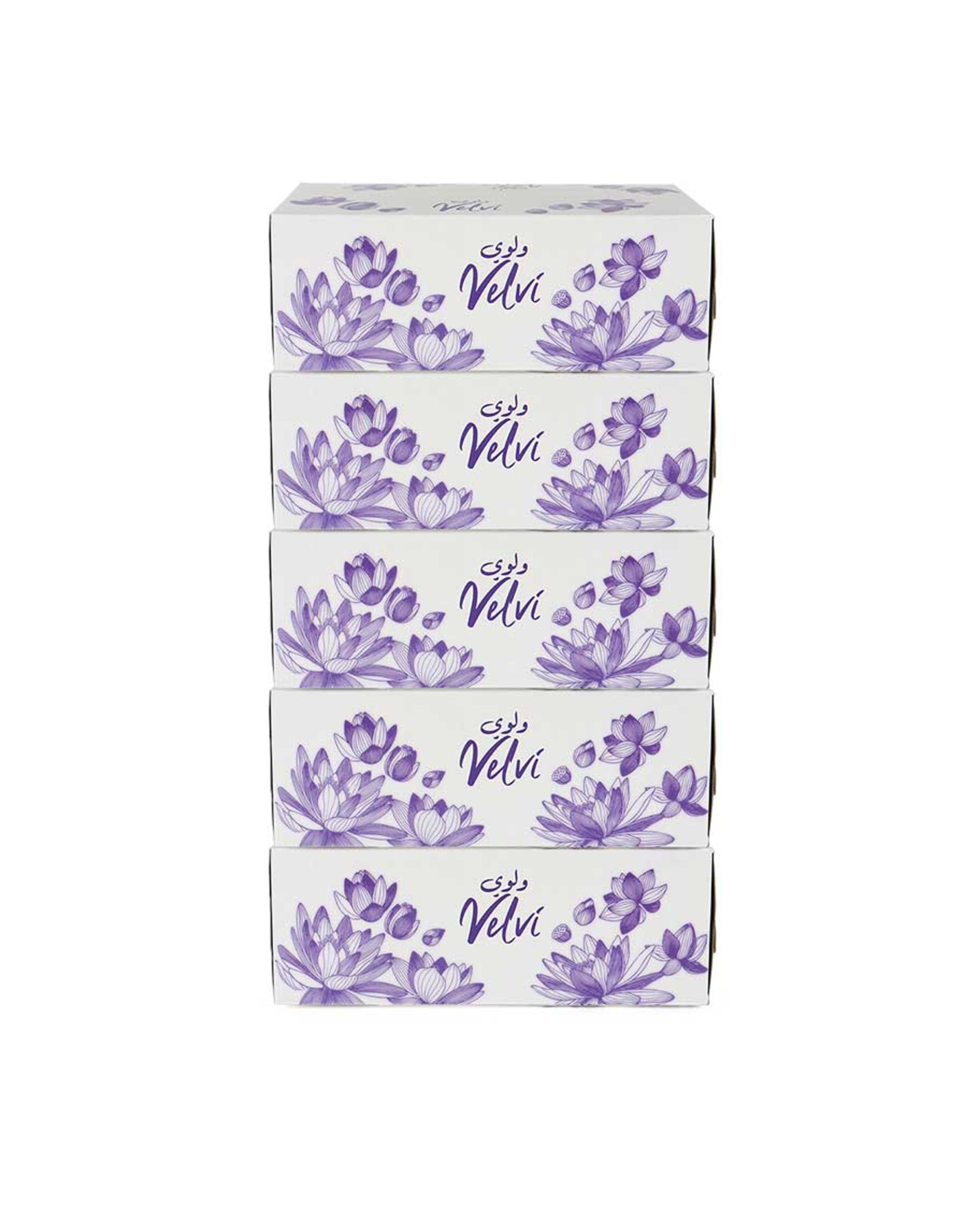 Velvi Soft Facial Tissues 180sheets