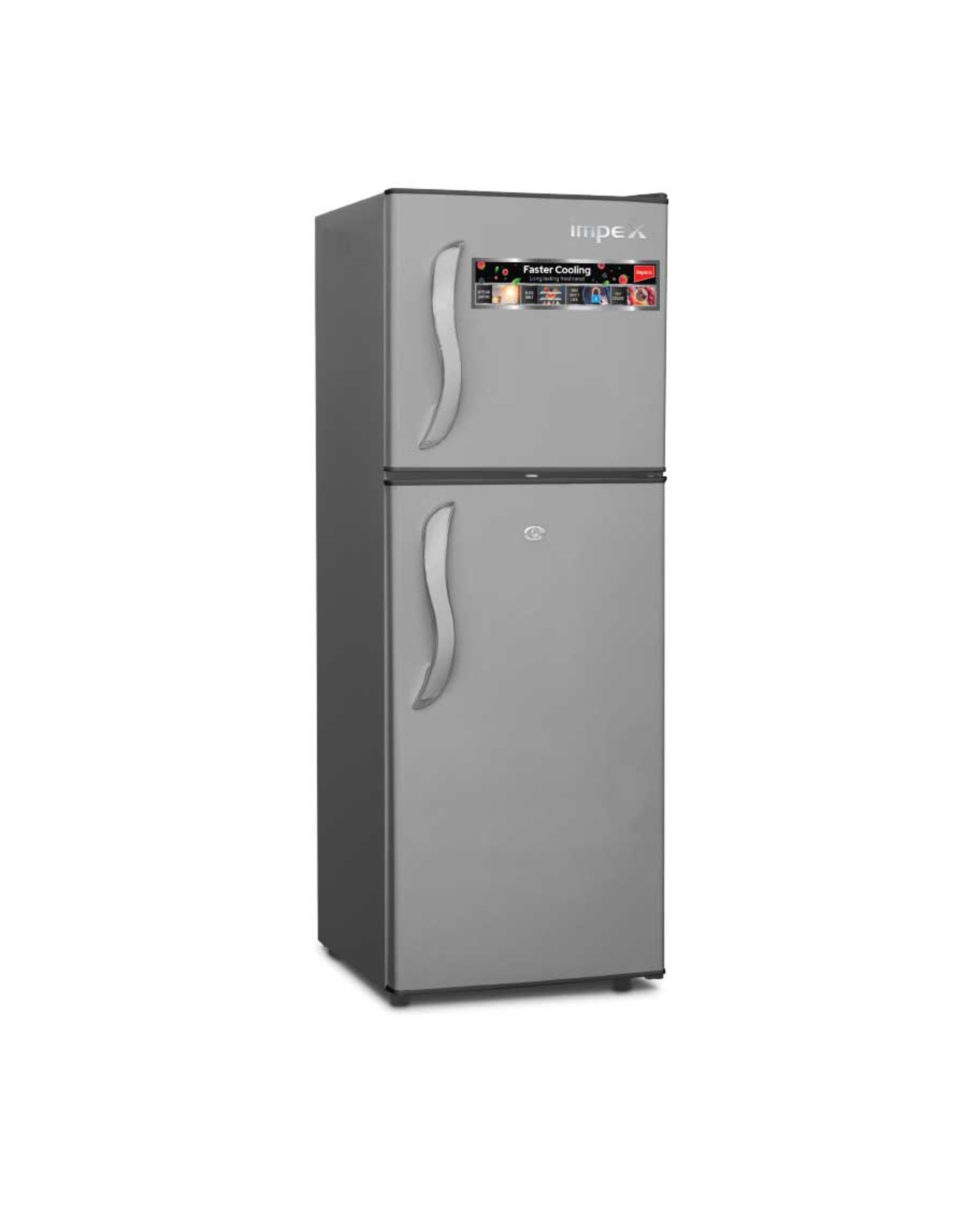 Impex Double Door Refrigerator Freezer 138ltr Irf 138c