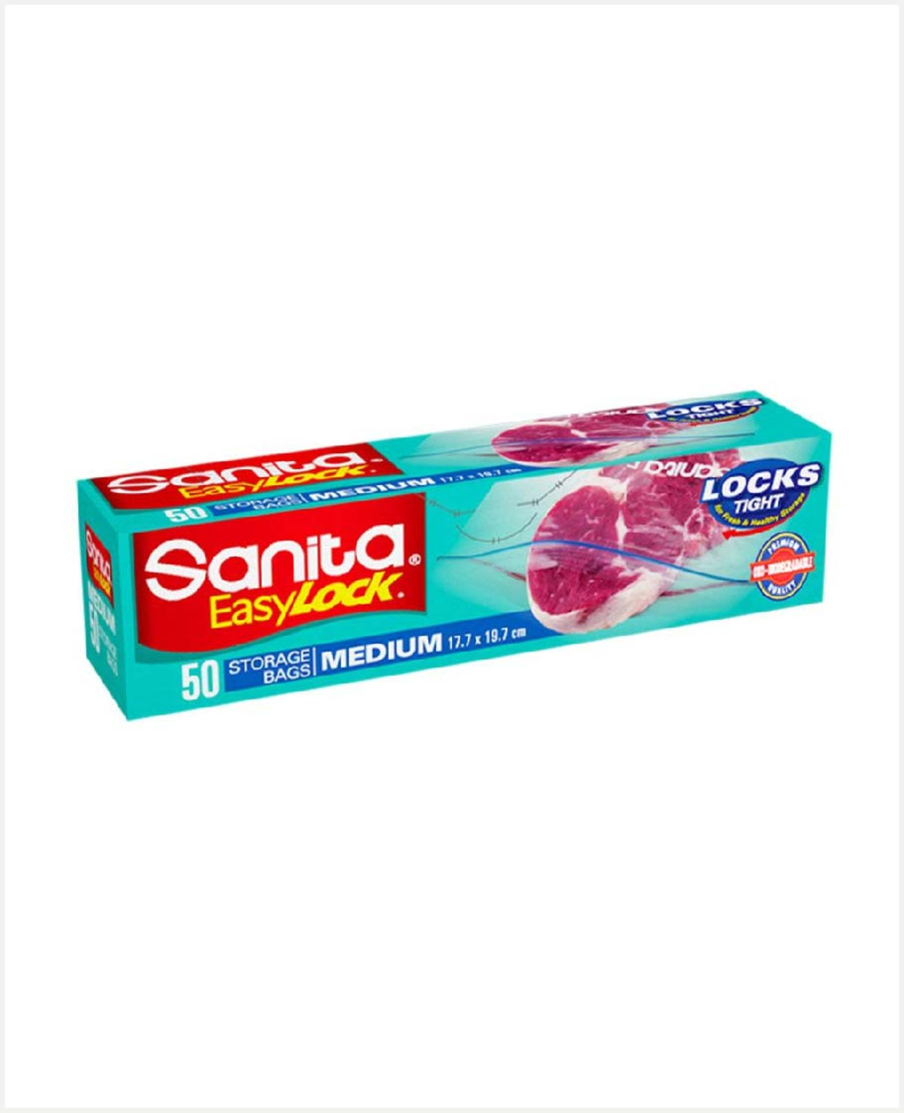 Sanita Easy Lock Storage Bag Medium 50pcs