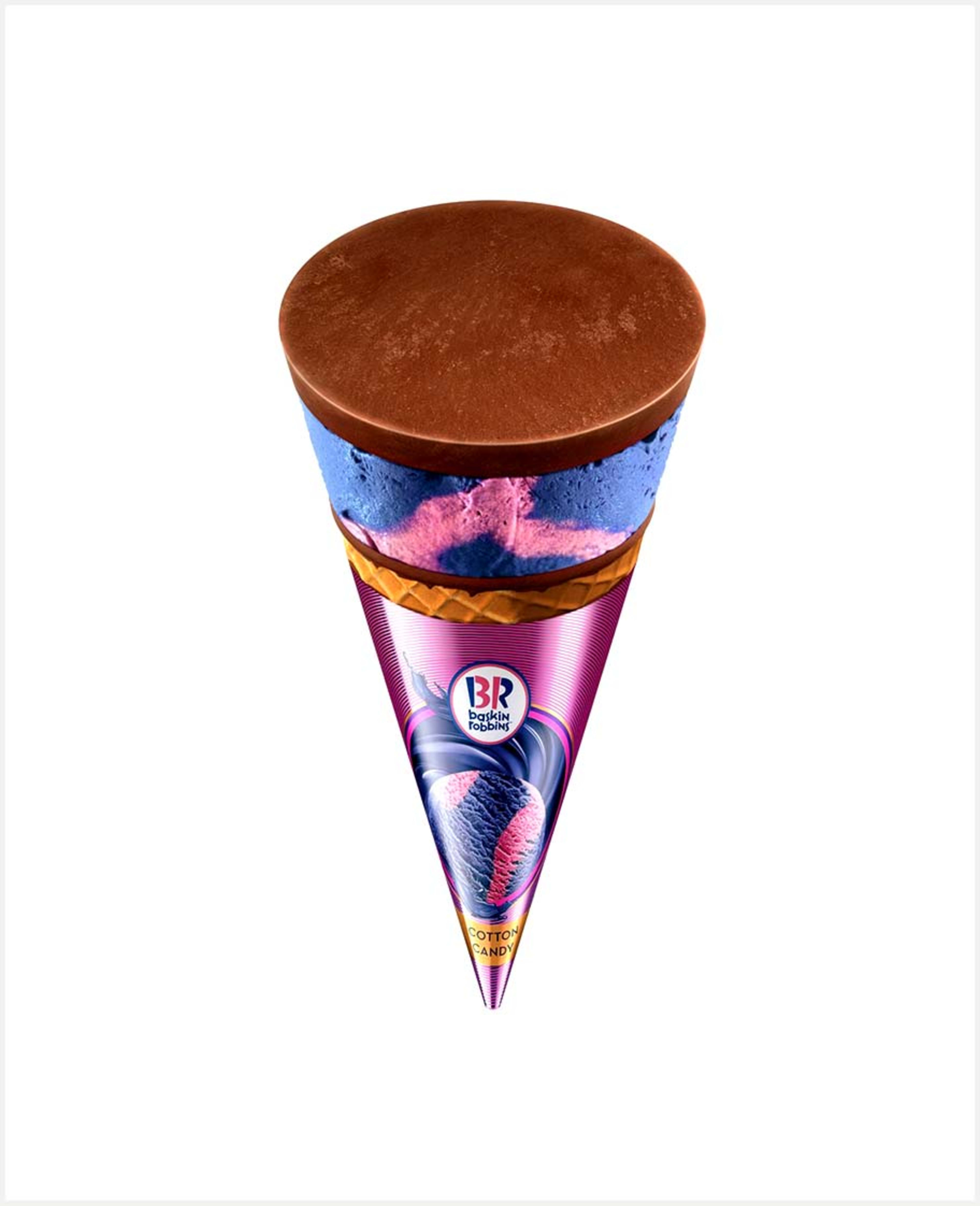 Baskin Robbins Cotton Candy Ice Cream Cone 120ml