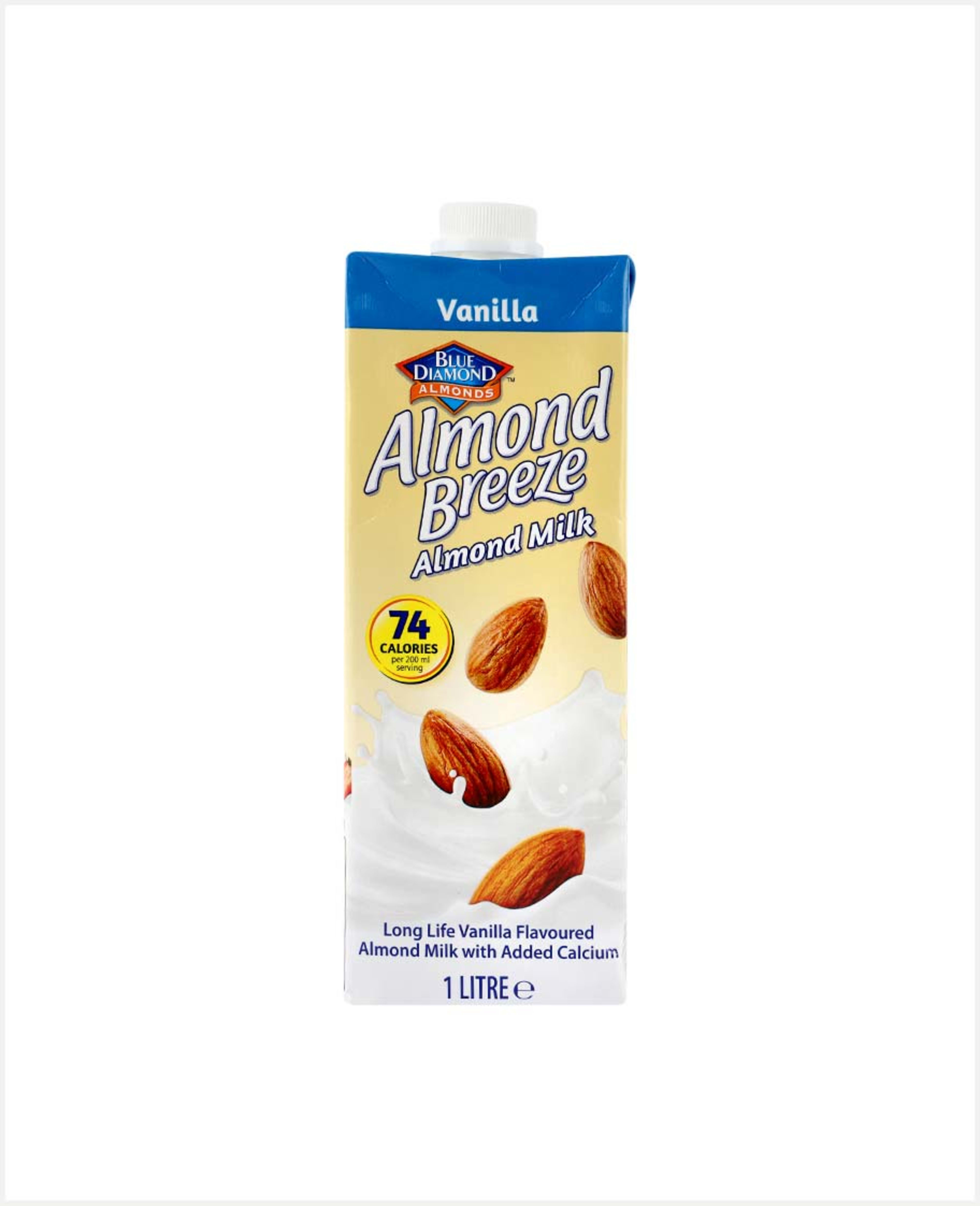 Blue Diamond Almond Breeze Almond Milk Vanilla 1ltr