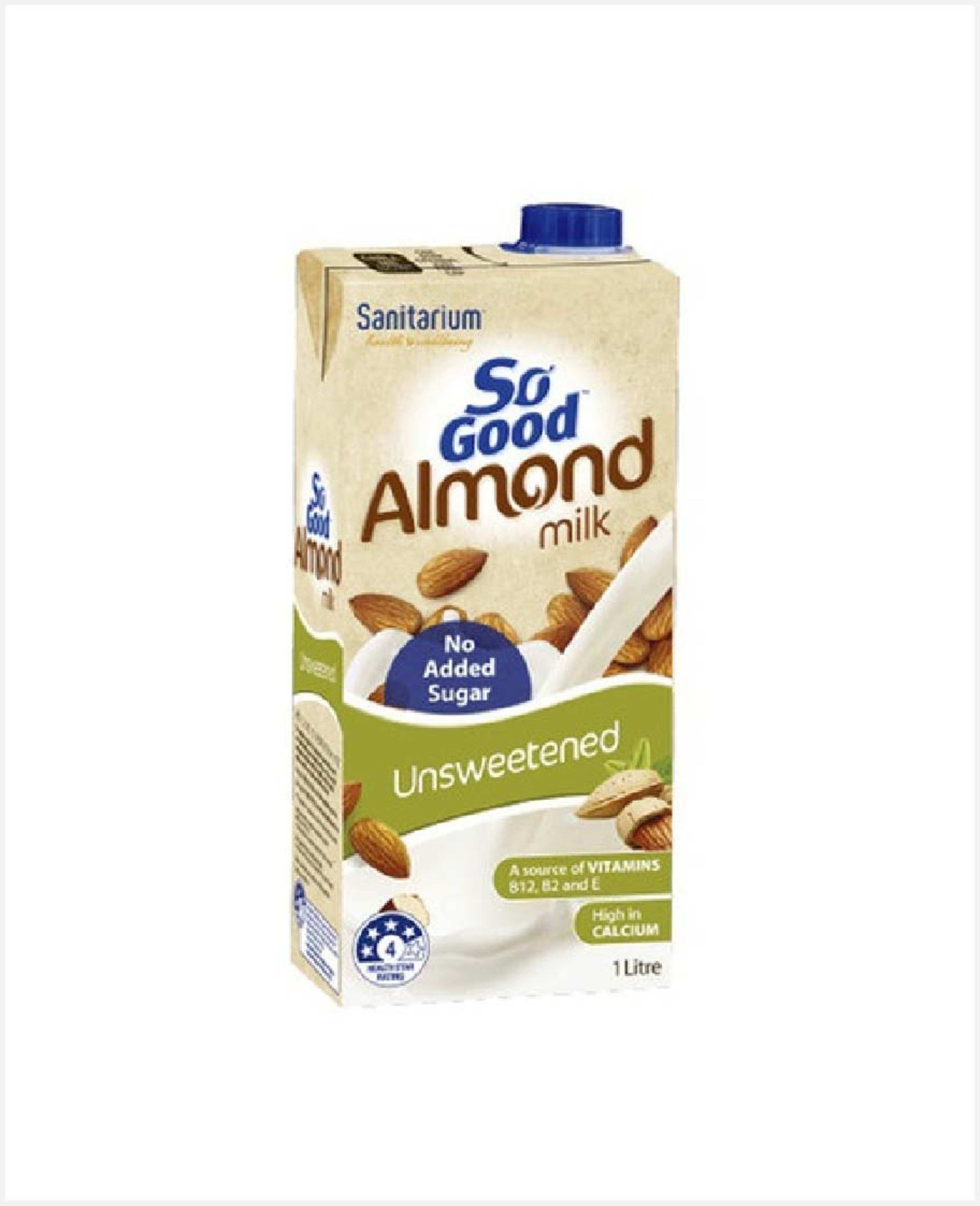 Sanitarium so Good Almond Milk Unsweetened 1ltr