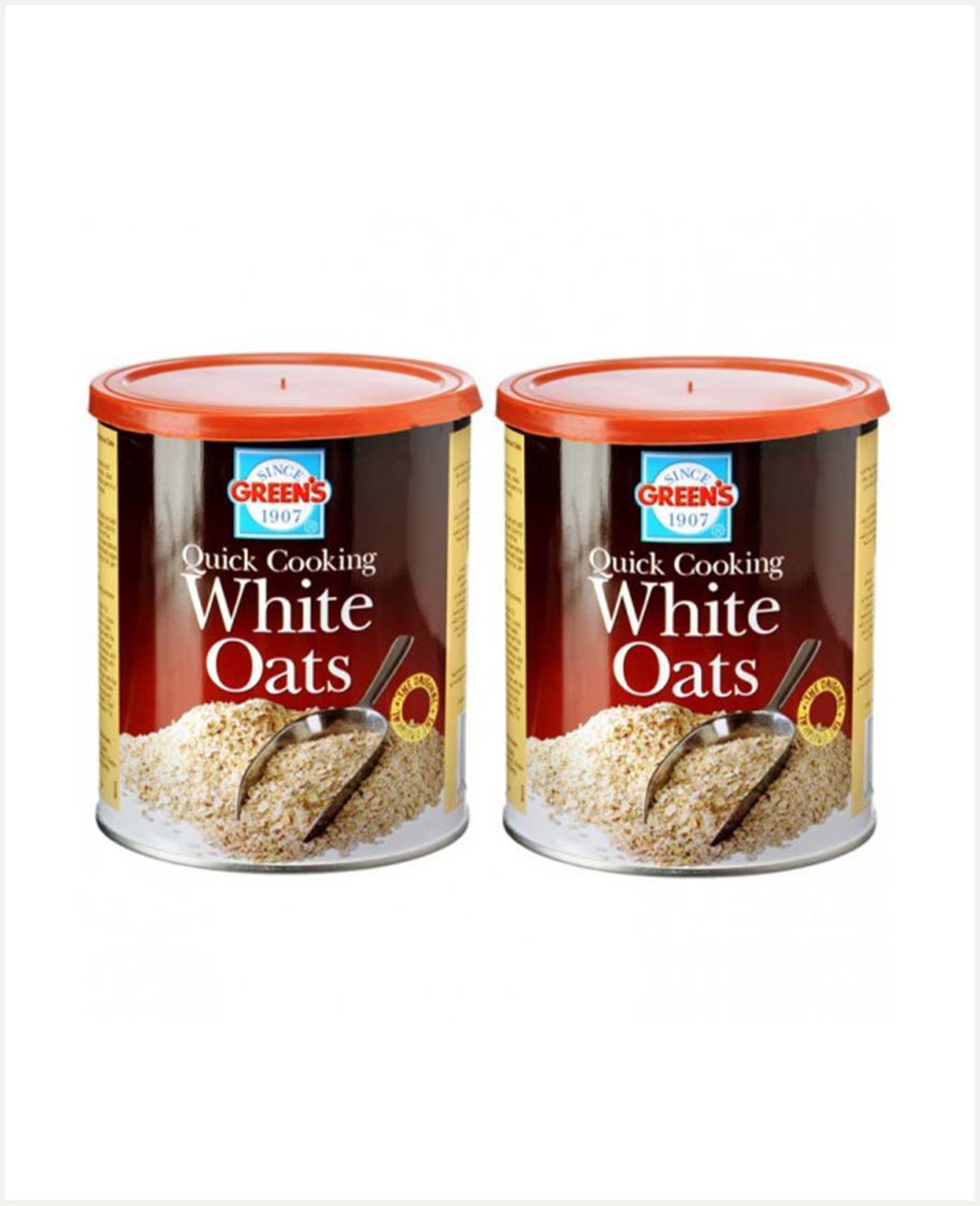 Green's Quick Cooking White Oats 2sx400gm