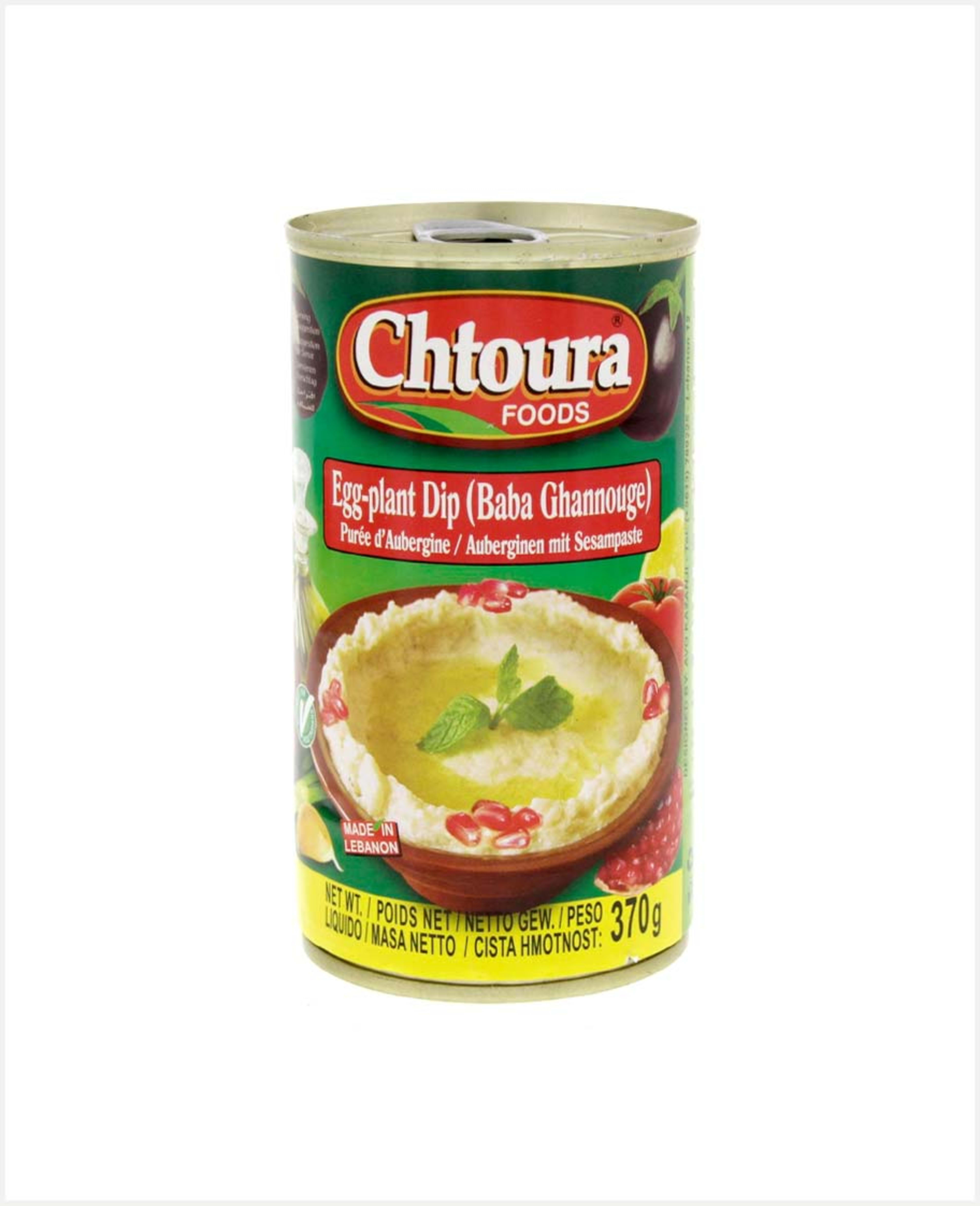 Chtoura Foods Egg-plant Dip (baba Ghannouge) 370gm