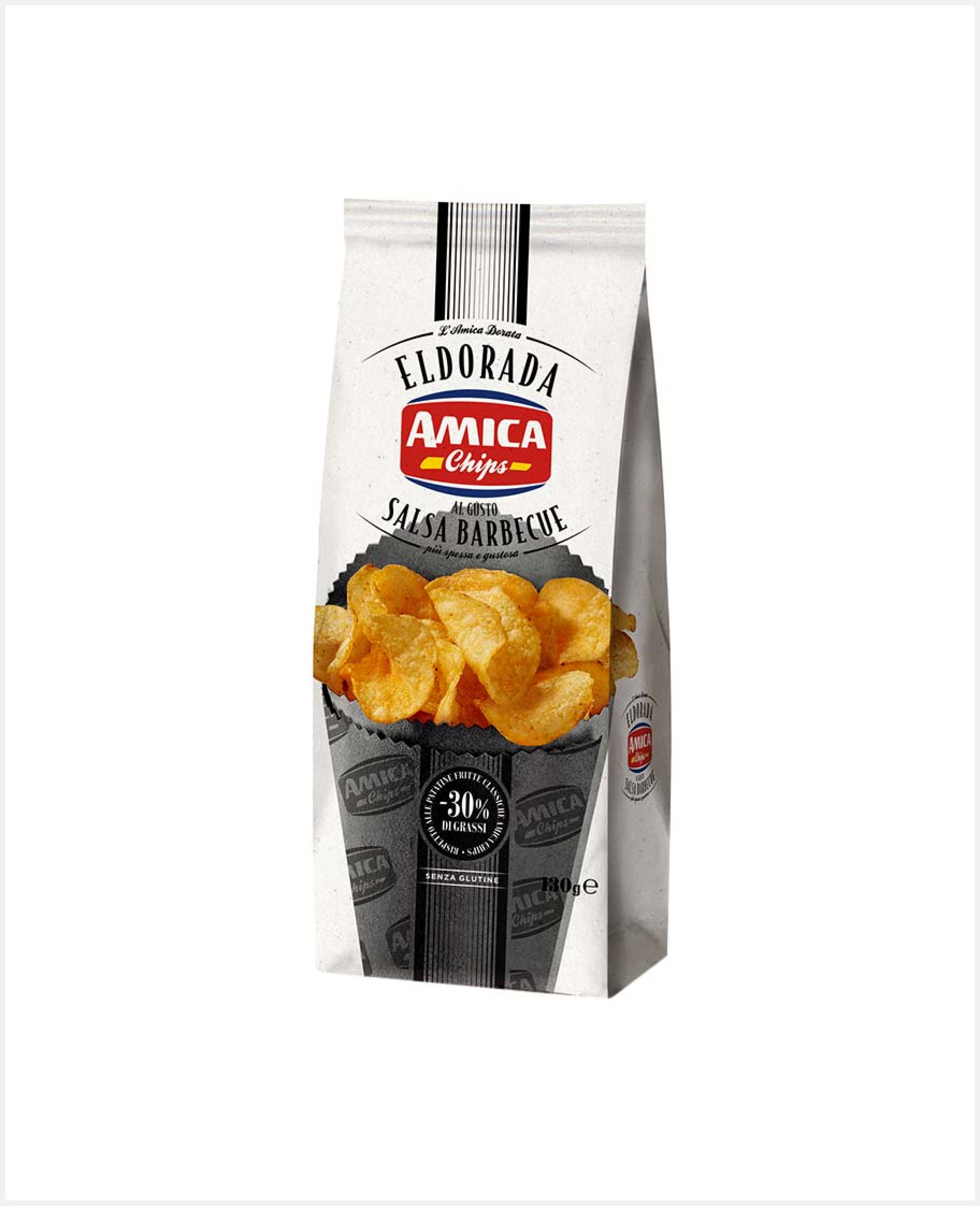 Eldorada Al Gusto Salasa Barbecue Chips 130gm