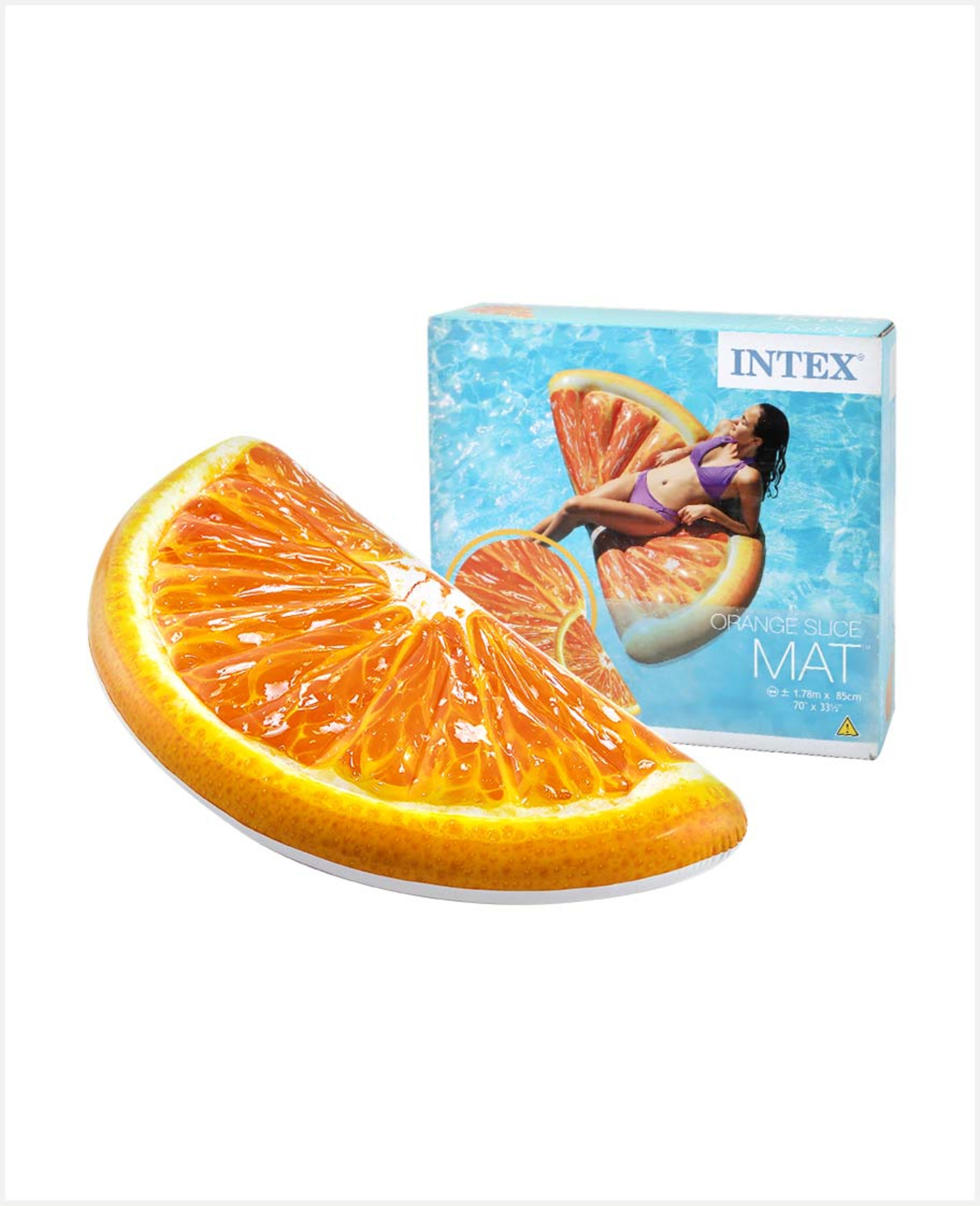 Intex Orange Slice Mat 70x33.5inch 42158763