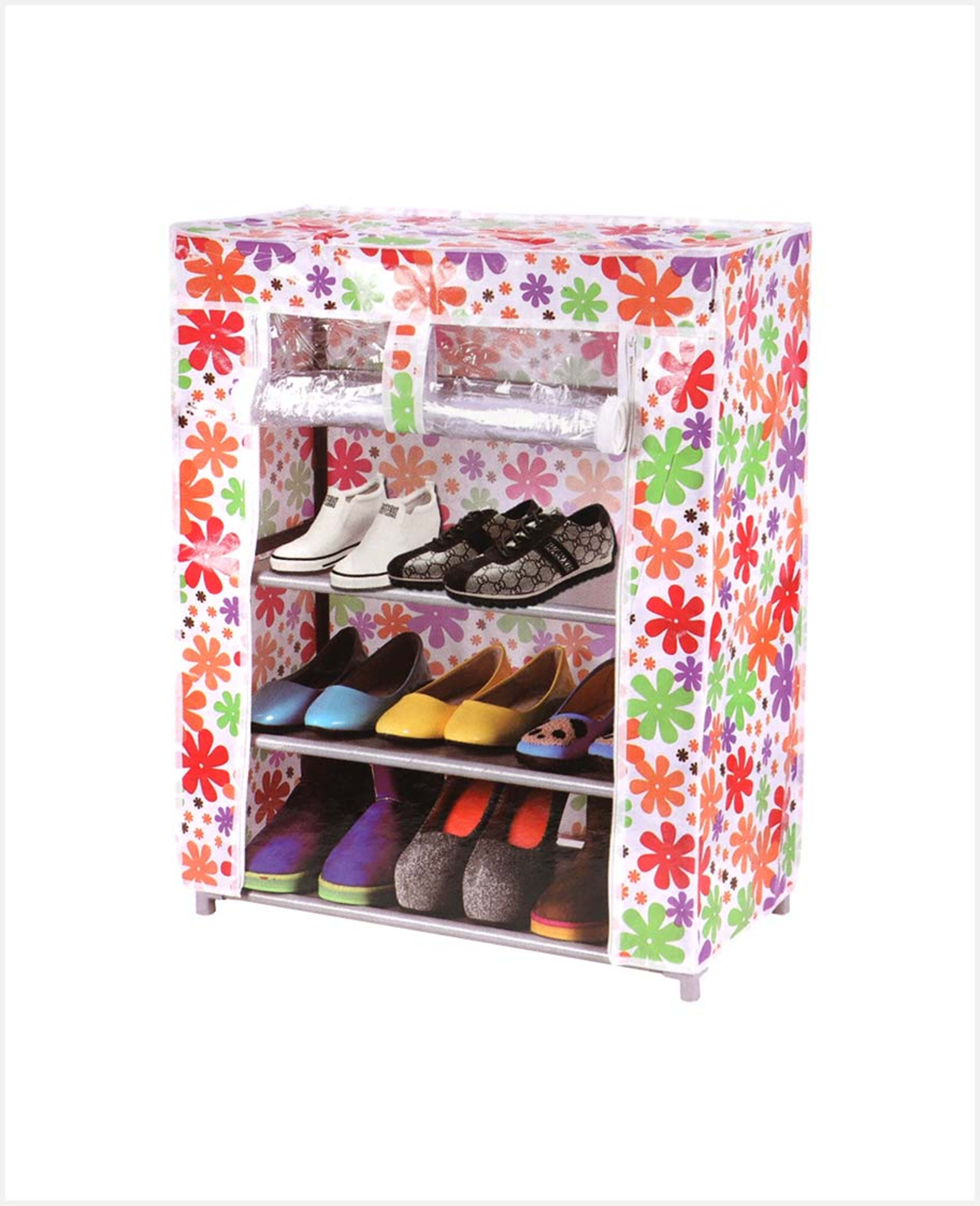 Blue Wave 4-layer Shoe Rack 60x30x72cm Gitco9933-20