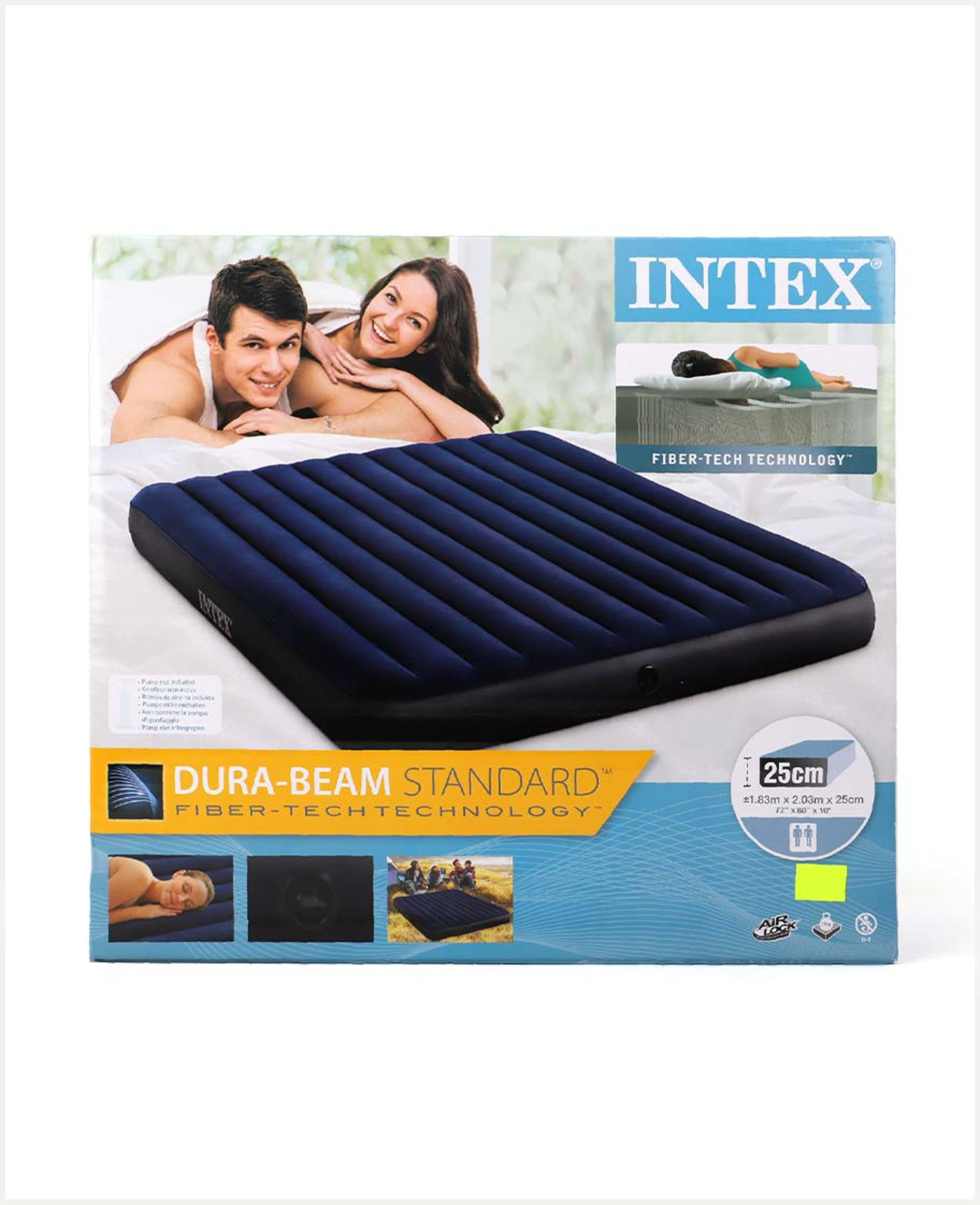 Intex King Dura-beam Classic Downy Airbed 64755