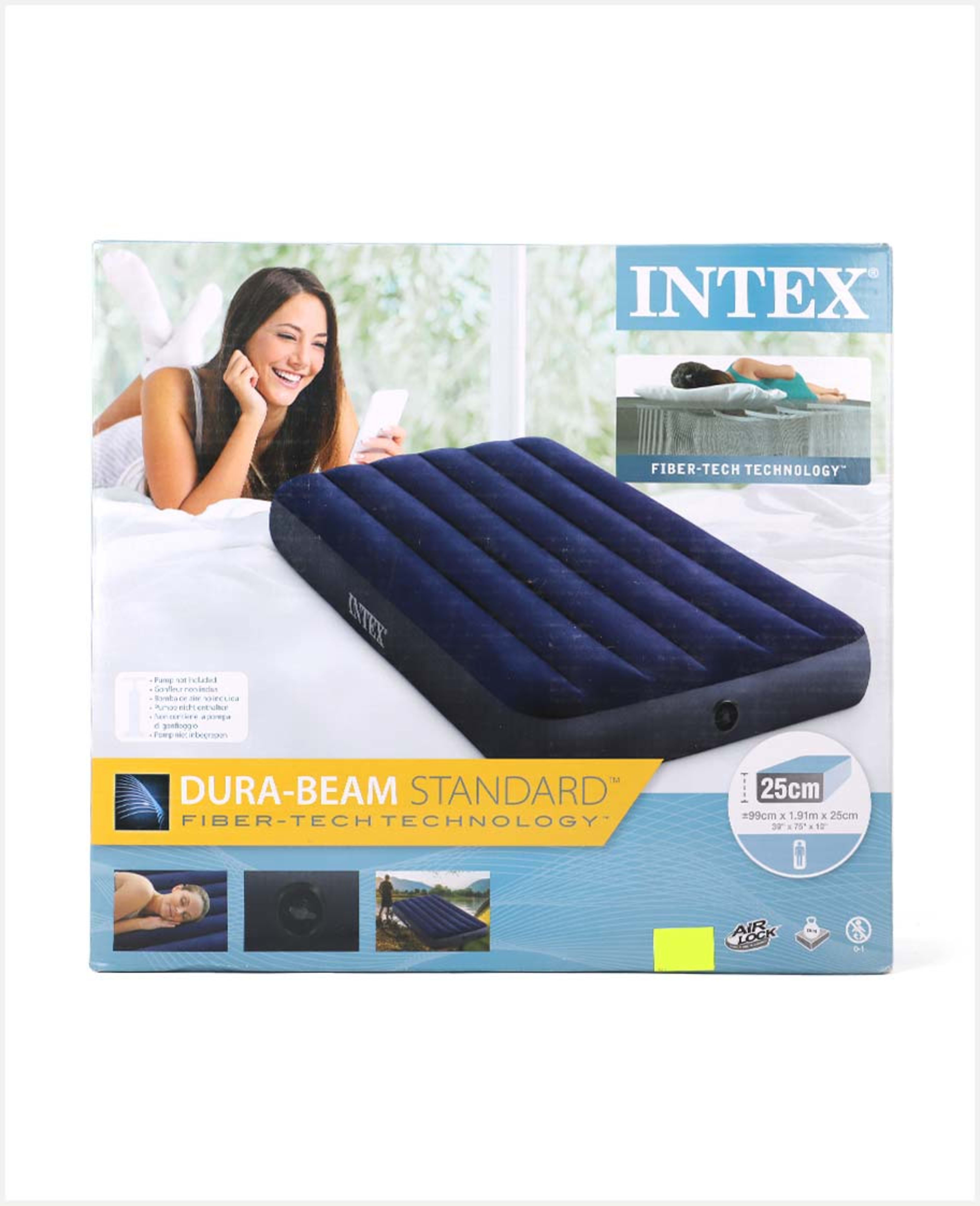 Intex Dura-beam Standard Classic Downy Airbed 64757