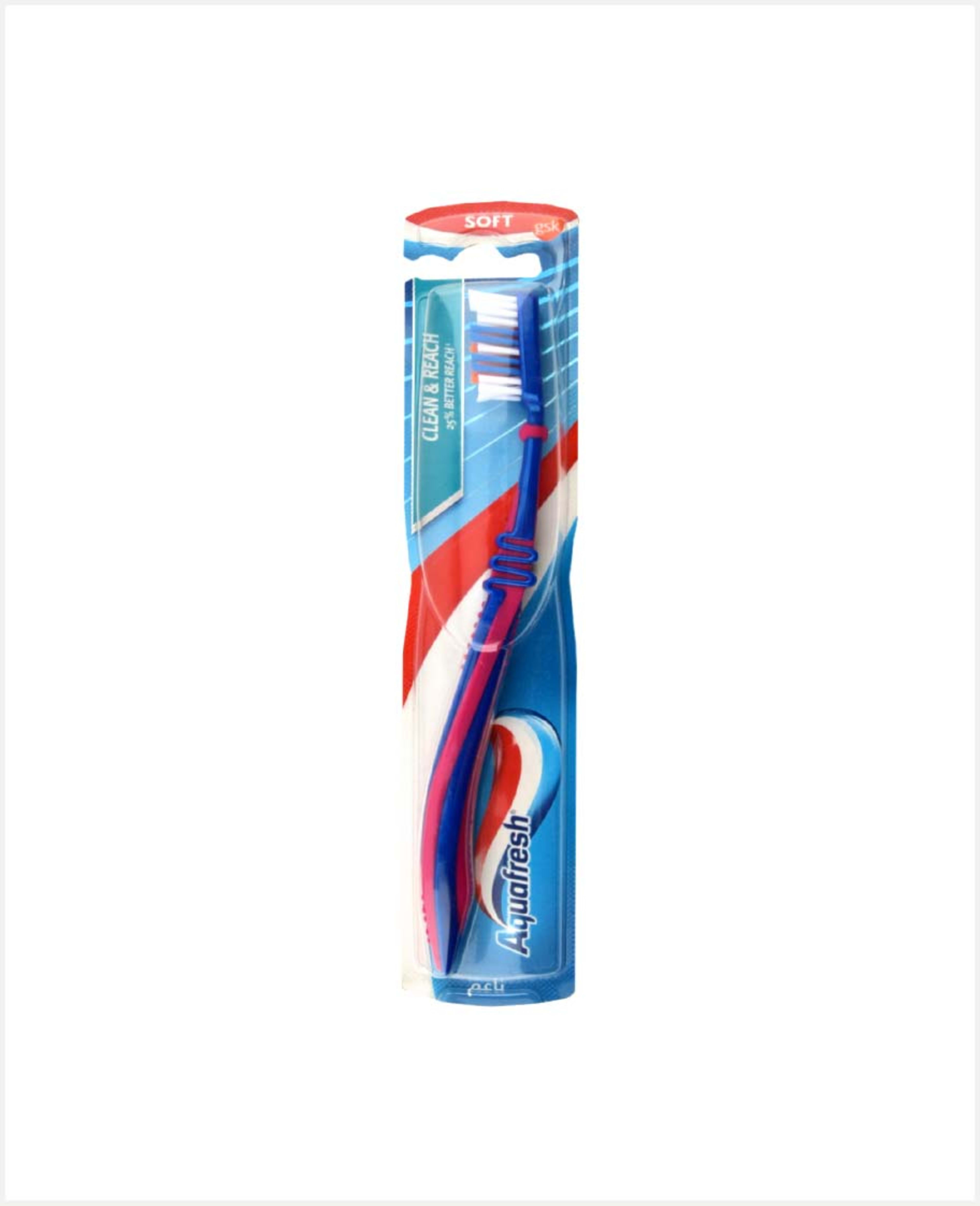 Aquafresh Clean & Reach Soft Toothbrush Asou199