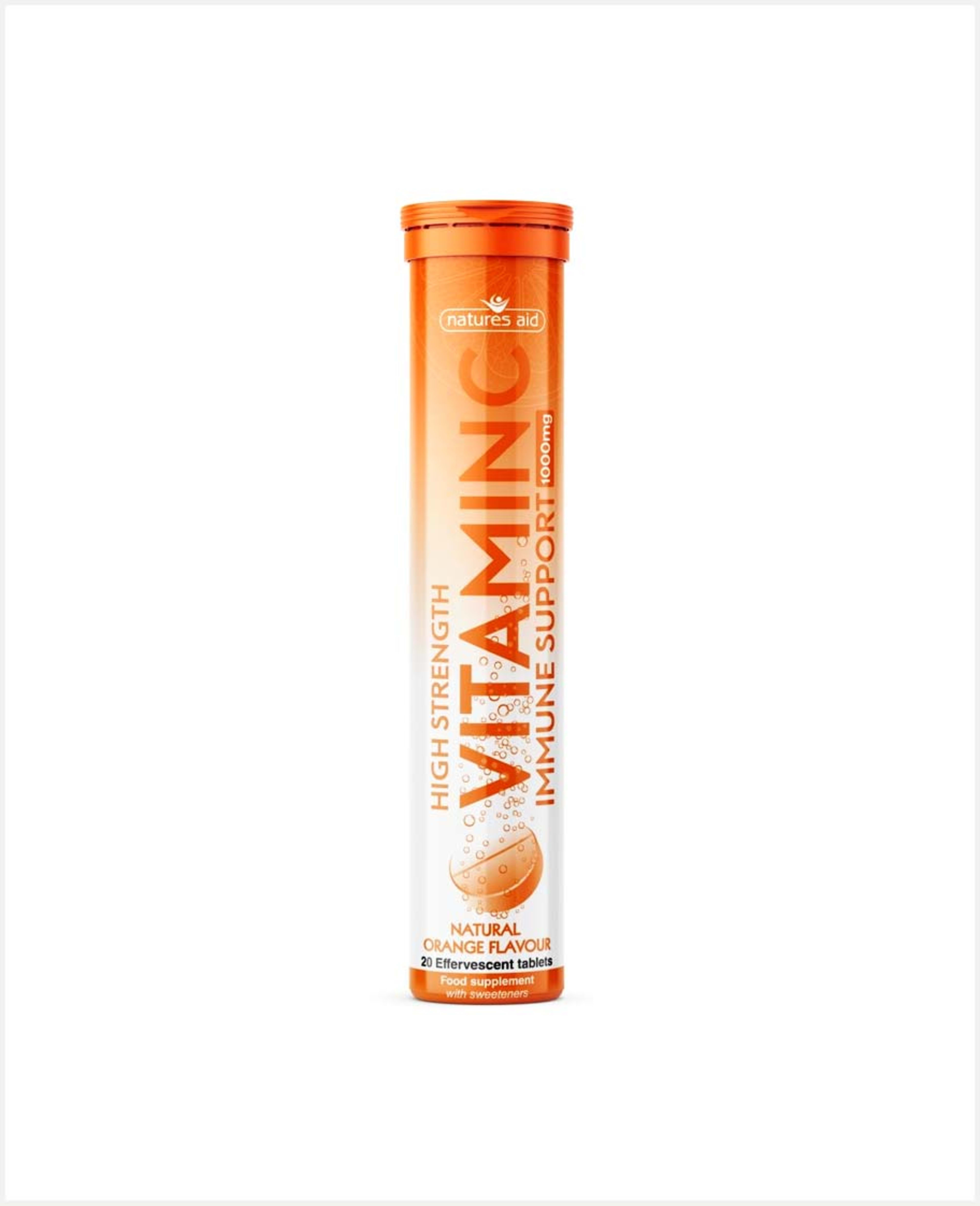 Natures Aid Vitamin C 1000mg Effervescent 20 Tablets