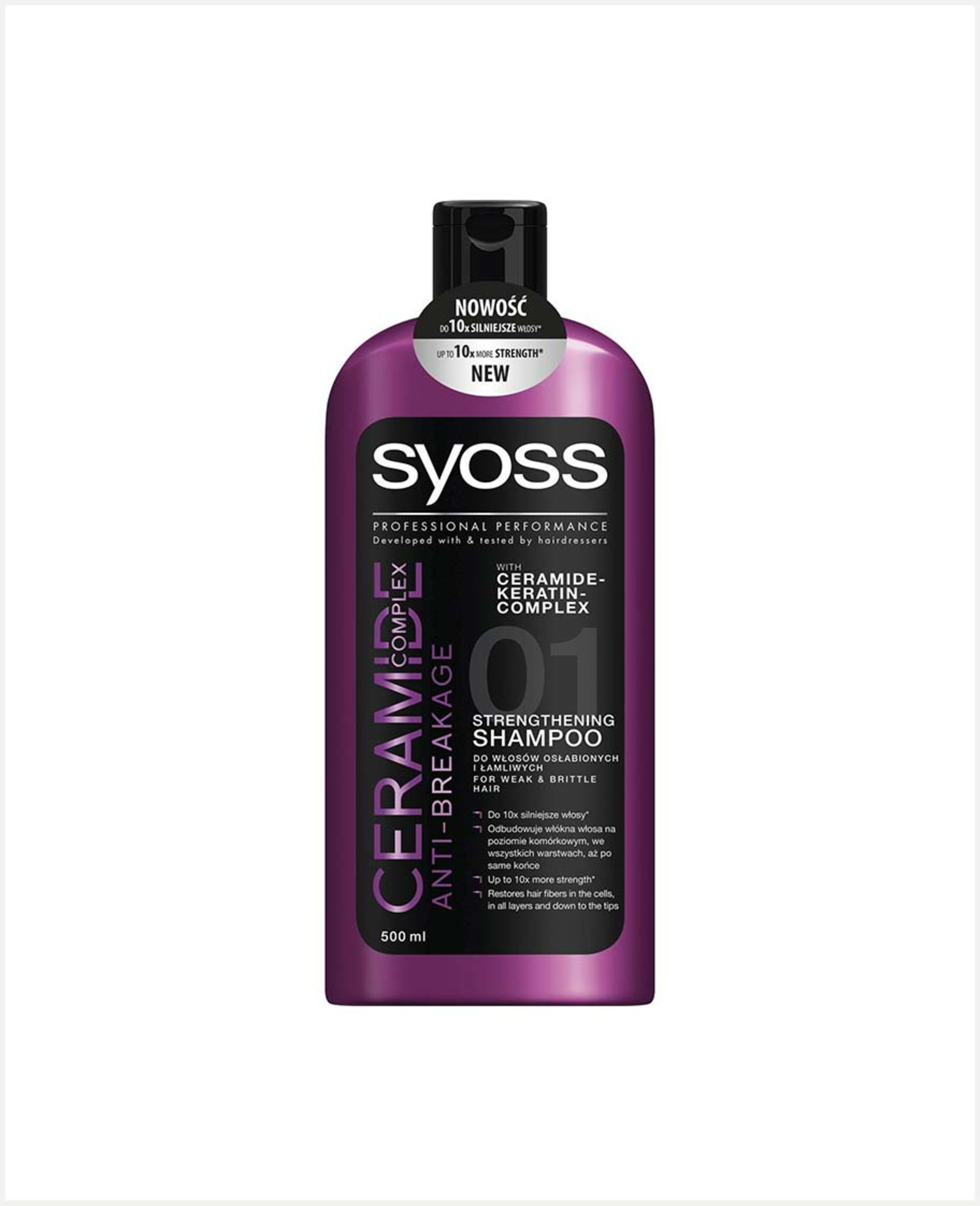 Syoss Ceramide Complex Anti-breakage Shampoo 500ml